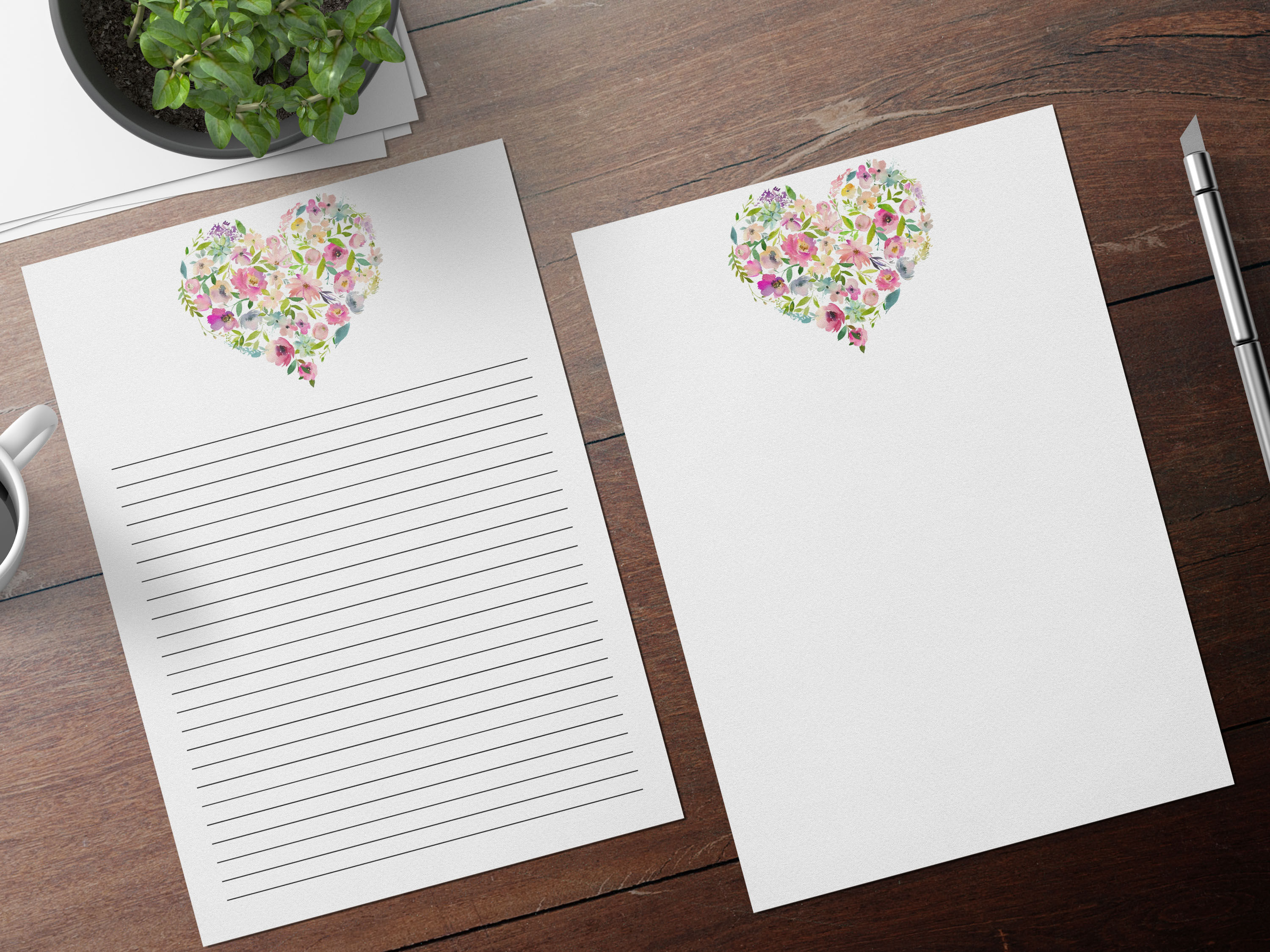 Free Romantic Stationery and Writing Paper  Free printable stationery, Writing  paper, Writing paper printable stationery