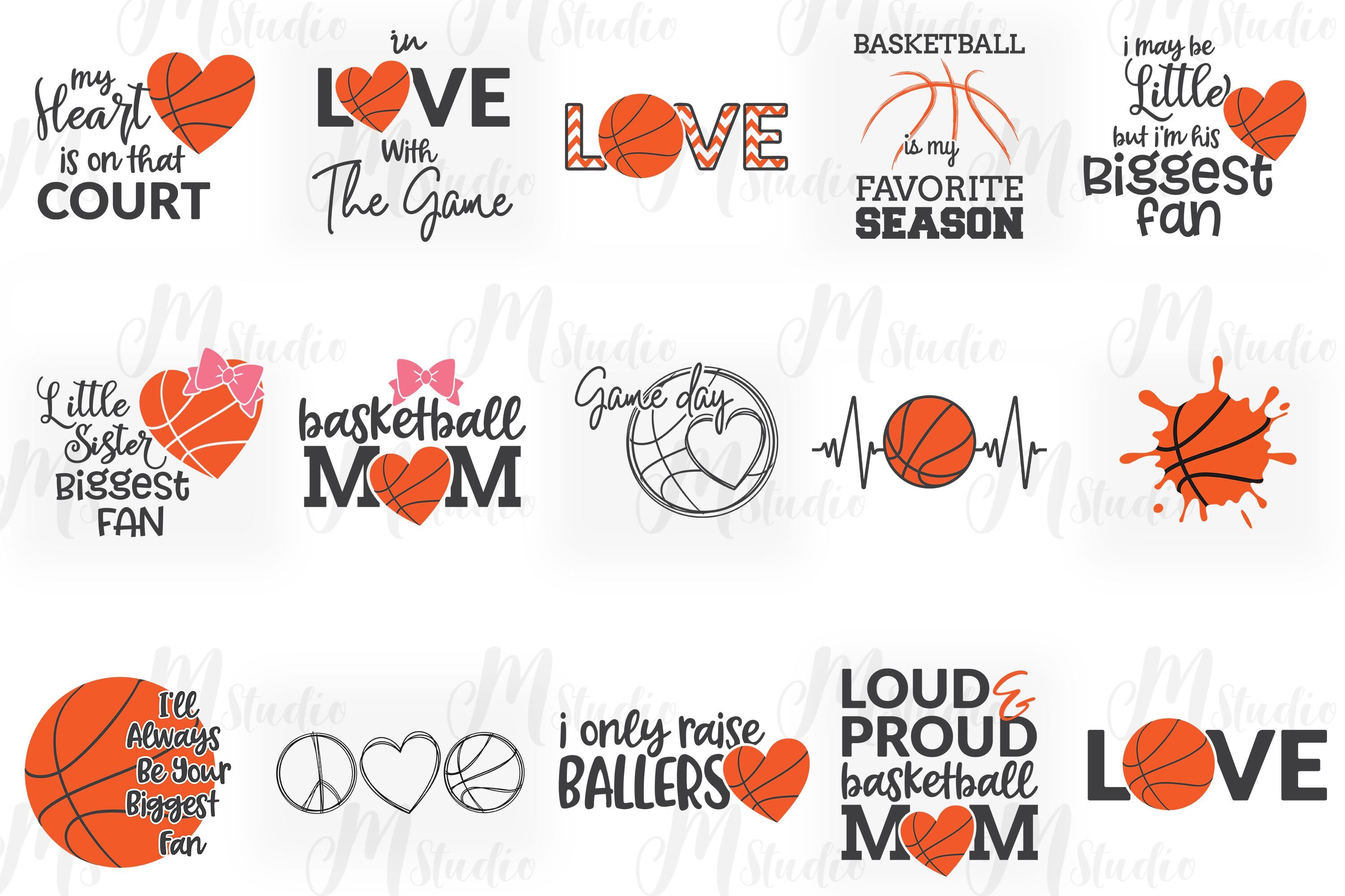 Basketball Mom Svg, Basketball Mama Svg, Love Basketball Svg