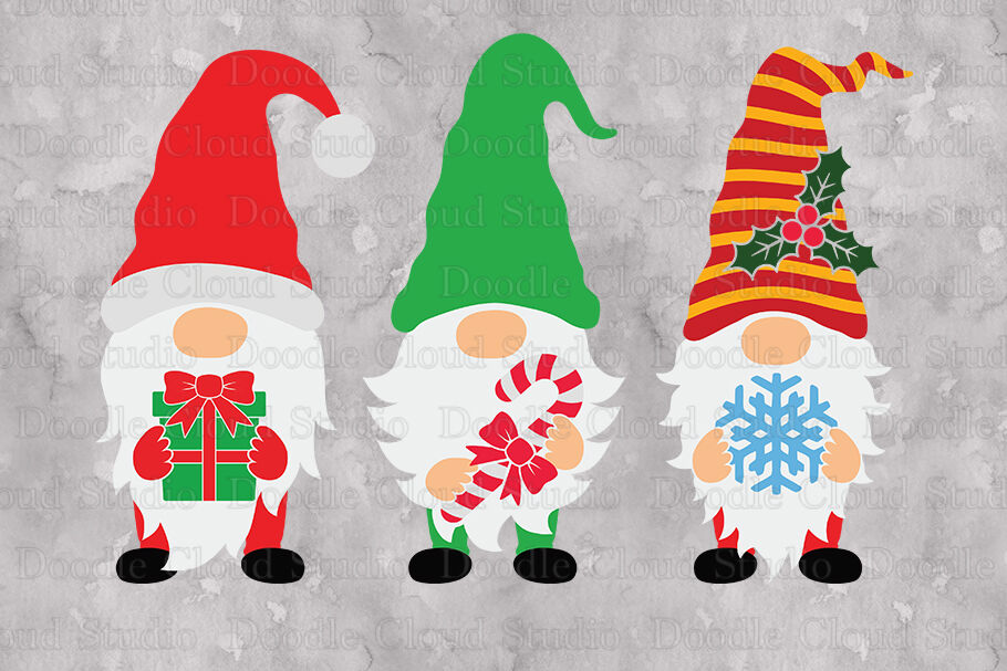 Gnomes Svg Christmas Gnome Svg Christmas Gnome Clipart By Doodle Cloud Studio Thehungryjpeg Com