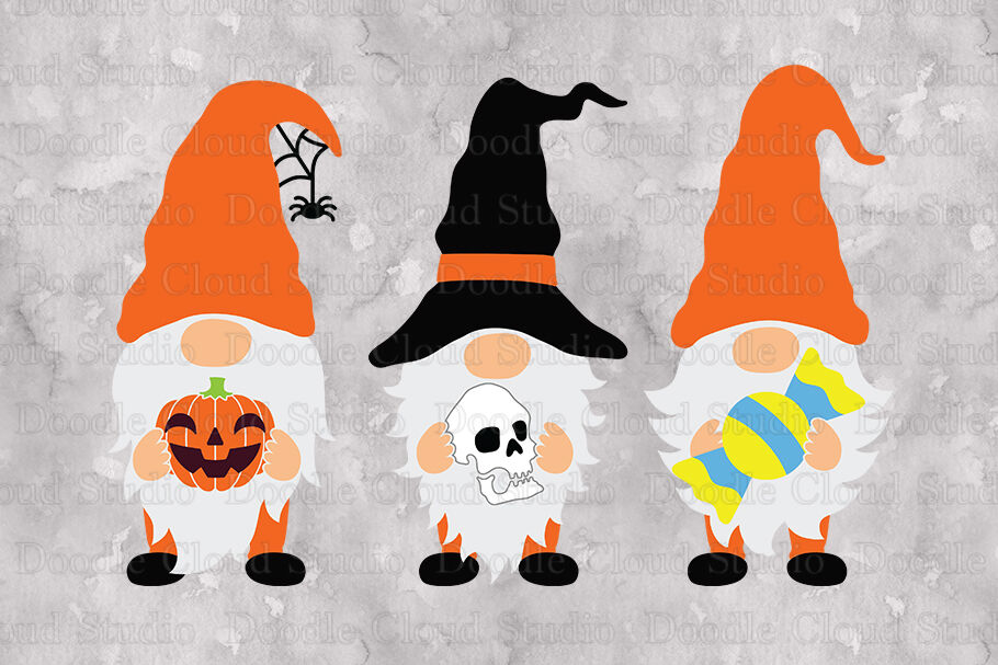 Download Halloween Gnome Svg Gnomes Svg Halloween Gnome Clipart By Doodle Cloud Studio Thehungryjpeg Com