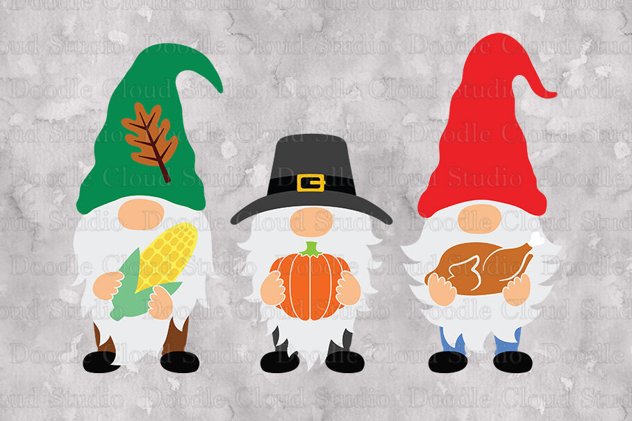 Gnome Svg Autumn Gnome Svg Fall Gnome Svg Thanksgiving Svg By Doodle Cloud Studio Thehungryjpeg Com