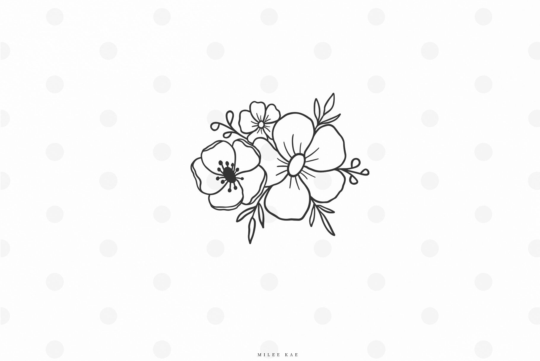 Free Free 182 Wildflower Silhouette Svg Free SVG PNG EPS DXF File