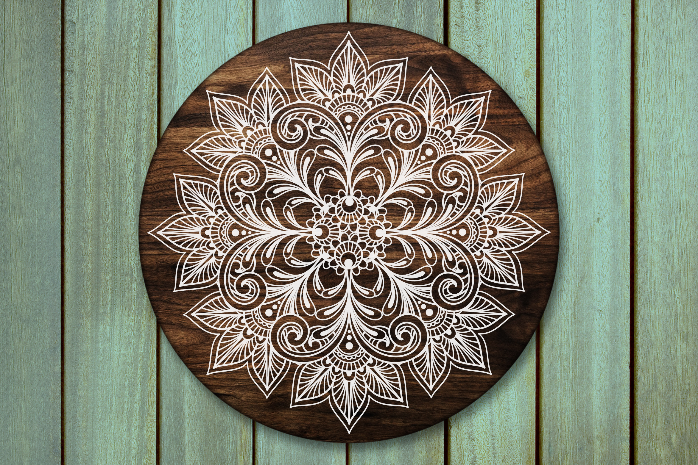 Download Mandala Svg, Mandala Clip Art, Zentangle Svg, Flourish Svg By Pinoyart | TheHungryJPEG.com