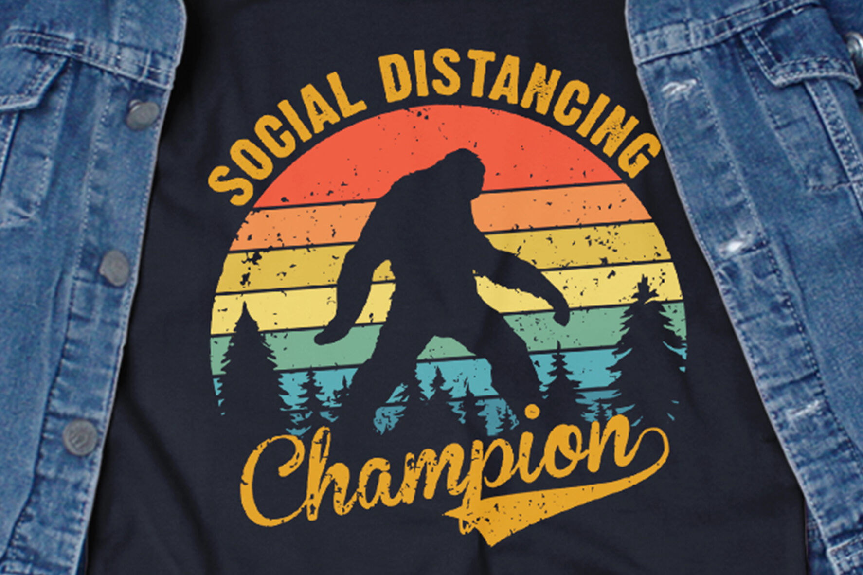 Social Distancing Champion Svg By Ariodsgn Thehungryjpeg Com
