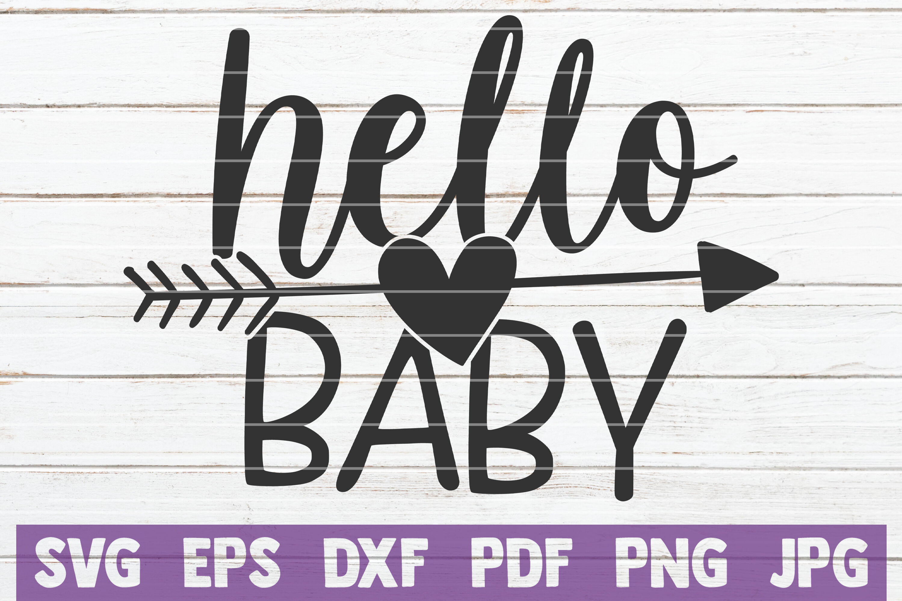 Hello Baby Svg Cut File By Mintymarshmallows Thehungryjpeg Com
