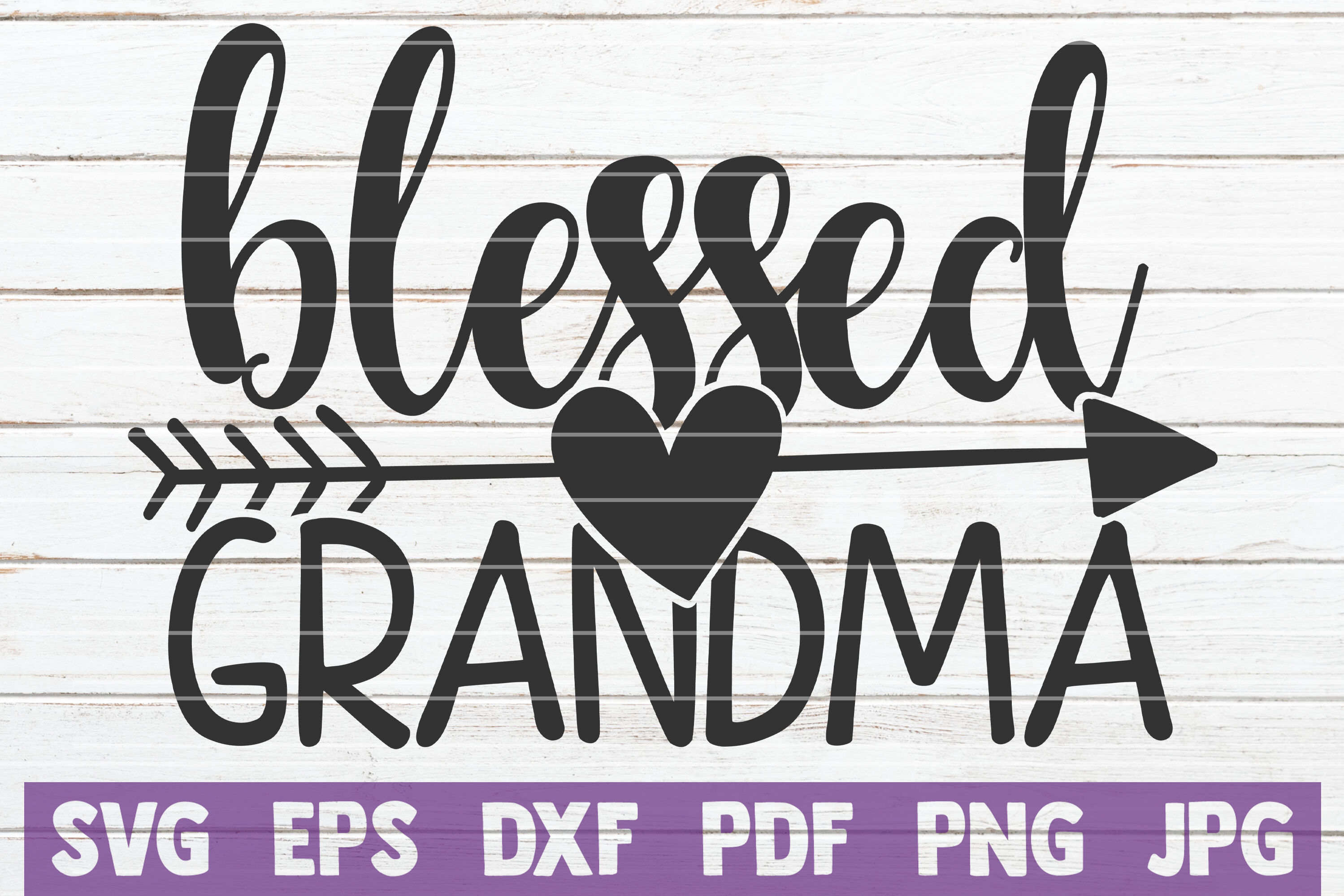 Download Blessed Grandma Svg Cut File By Mintymarshmallows Thehungryjpeg Com