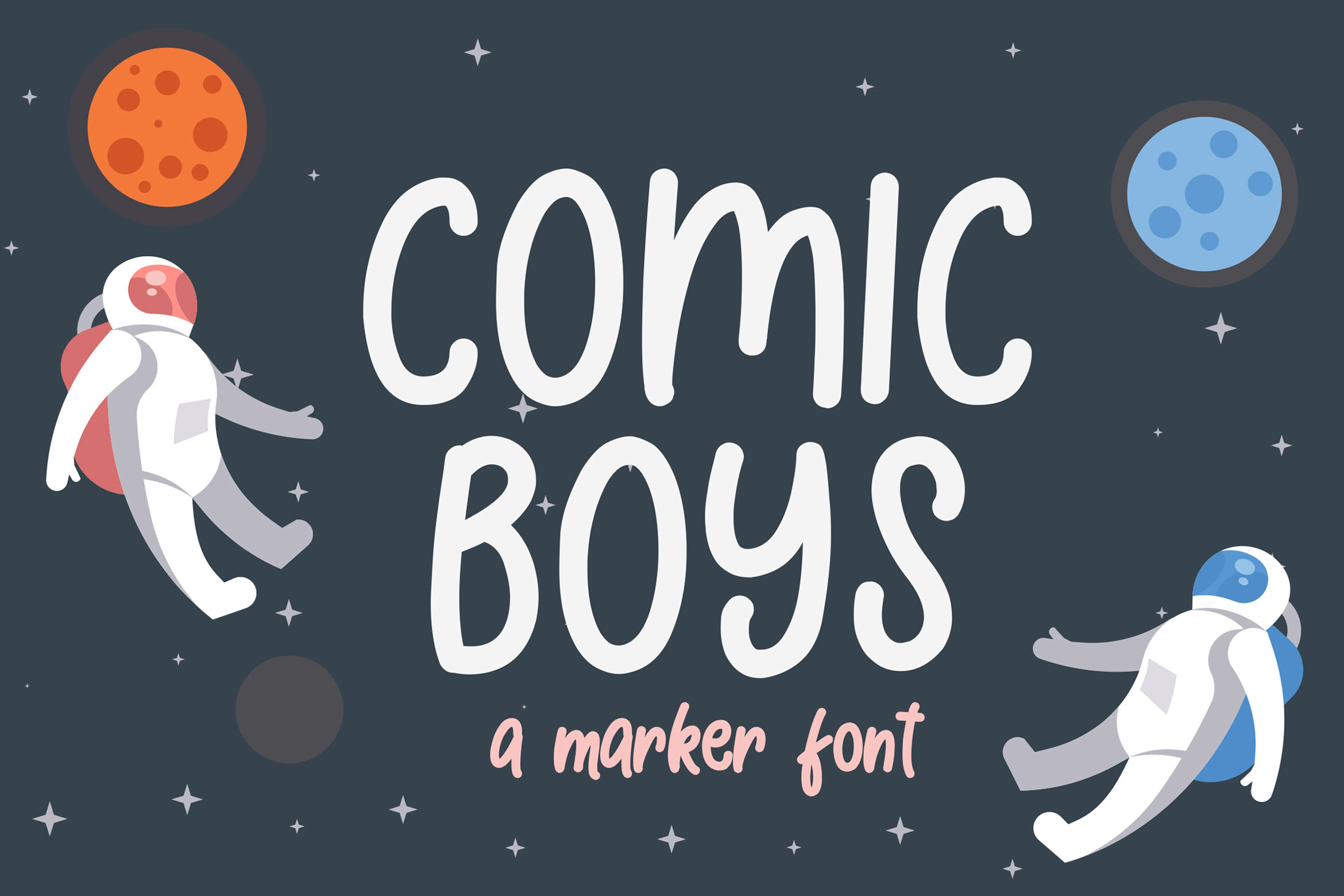Comic Boys Kids Bubble Font By Stringlabs Thehungryjpeg Com