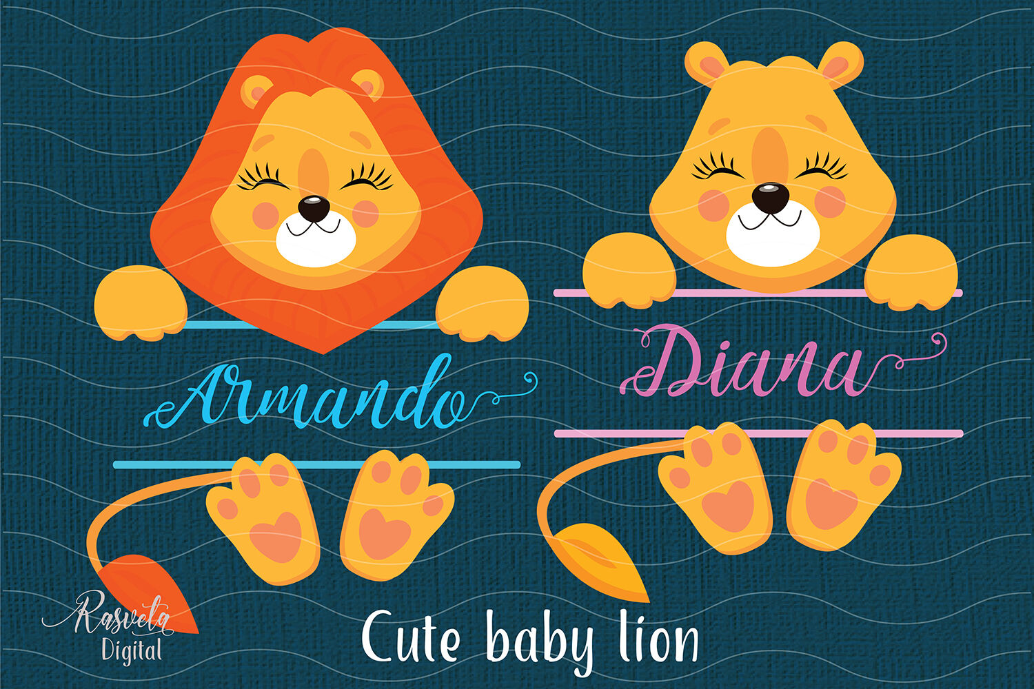 Baby Lion Silhouette Svg - Free SVG Cut Files for Cricut ...