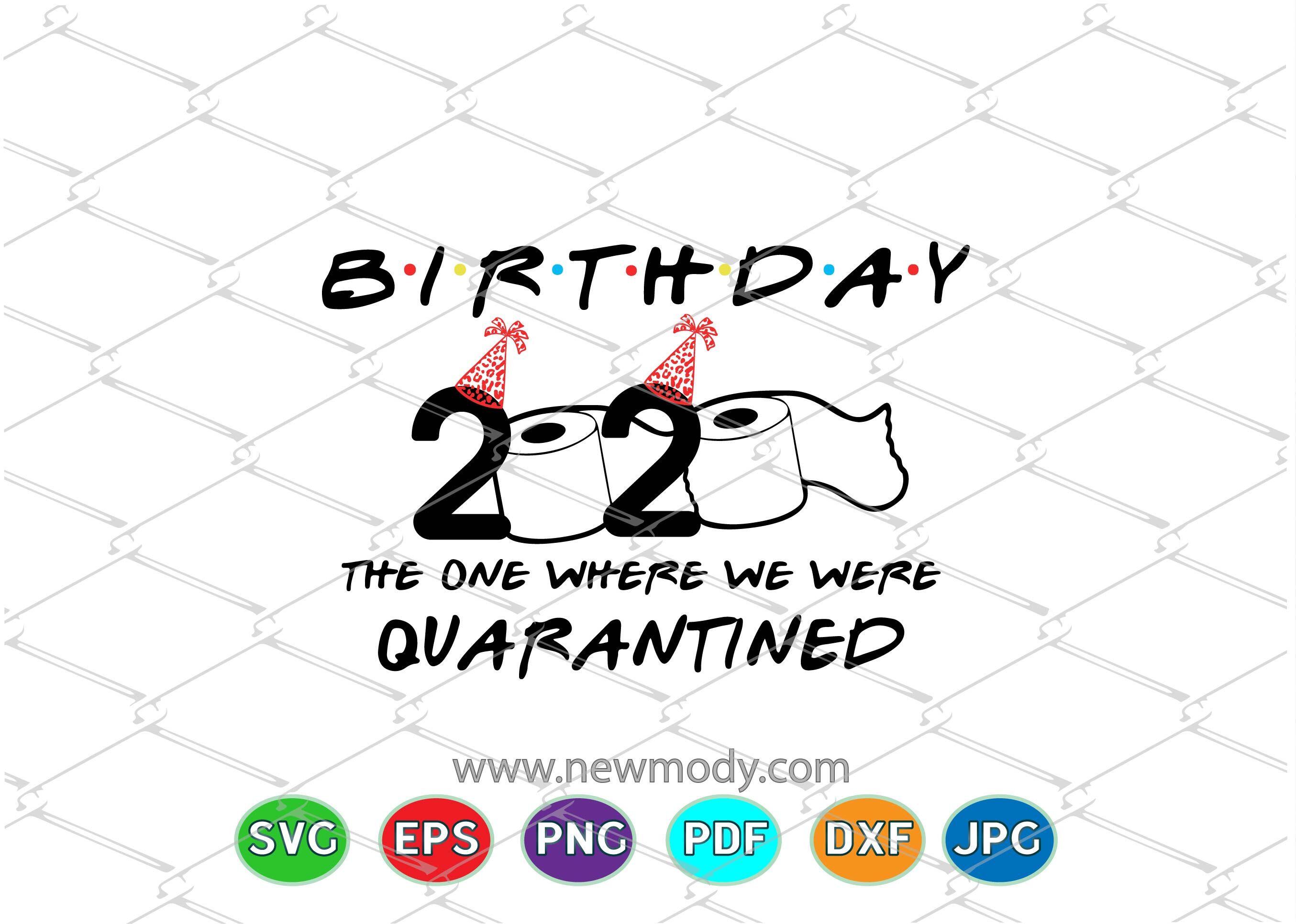 Download 2020 Toilet Paper Birthday Svg - Quarantine Birthday Svg ...