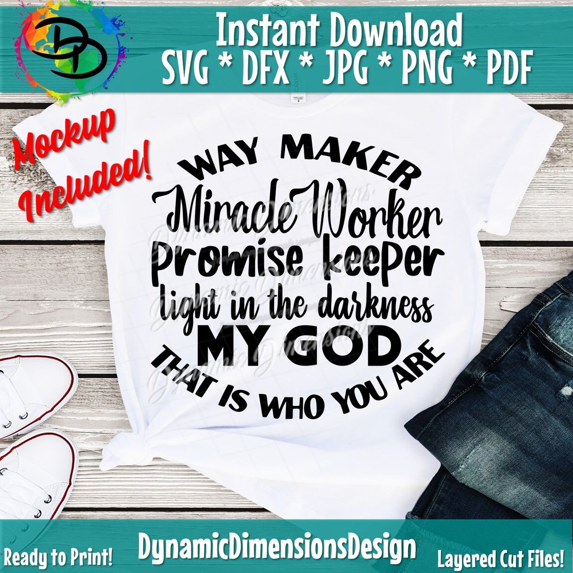 Download Way Maker Svg Way Maker Miracle Worker Promise Keeper Light In The Darkness Svg Faith Christian Religious Silhouette Svg File Cricut By Dynamic Dimensions Thehungryjpeg Com