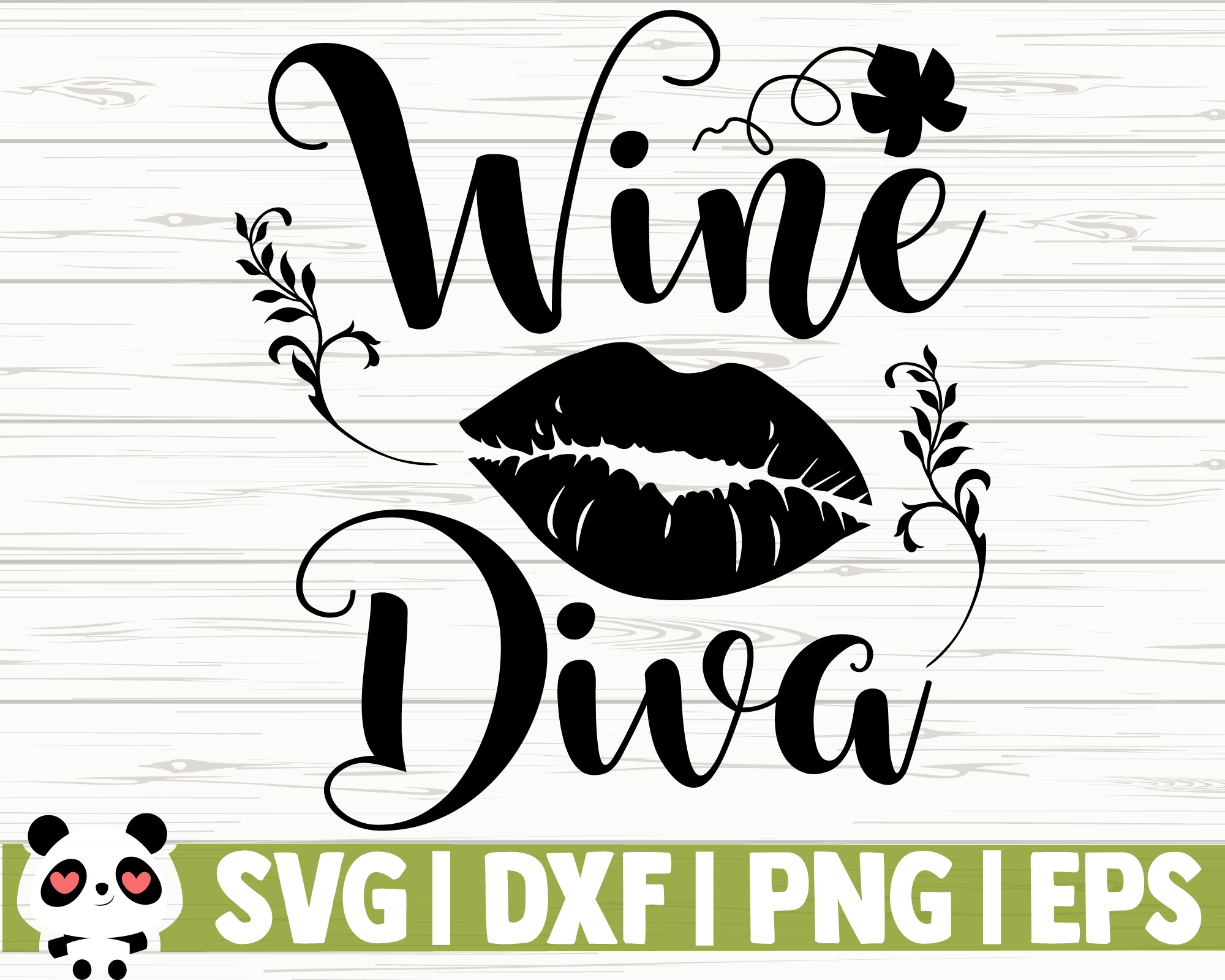 Wine Diva By Creativedesignsllc Thehungryjpeg Com