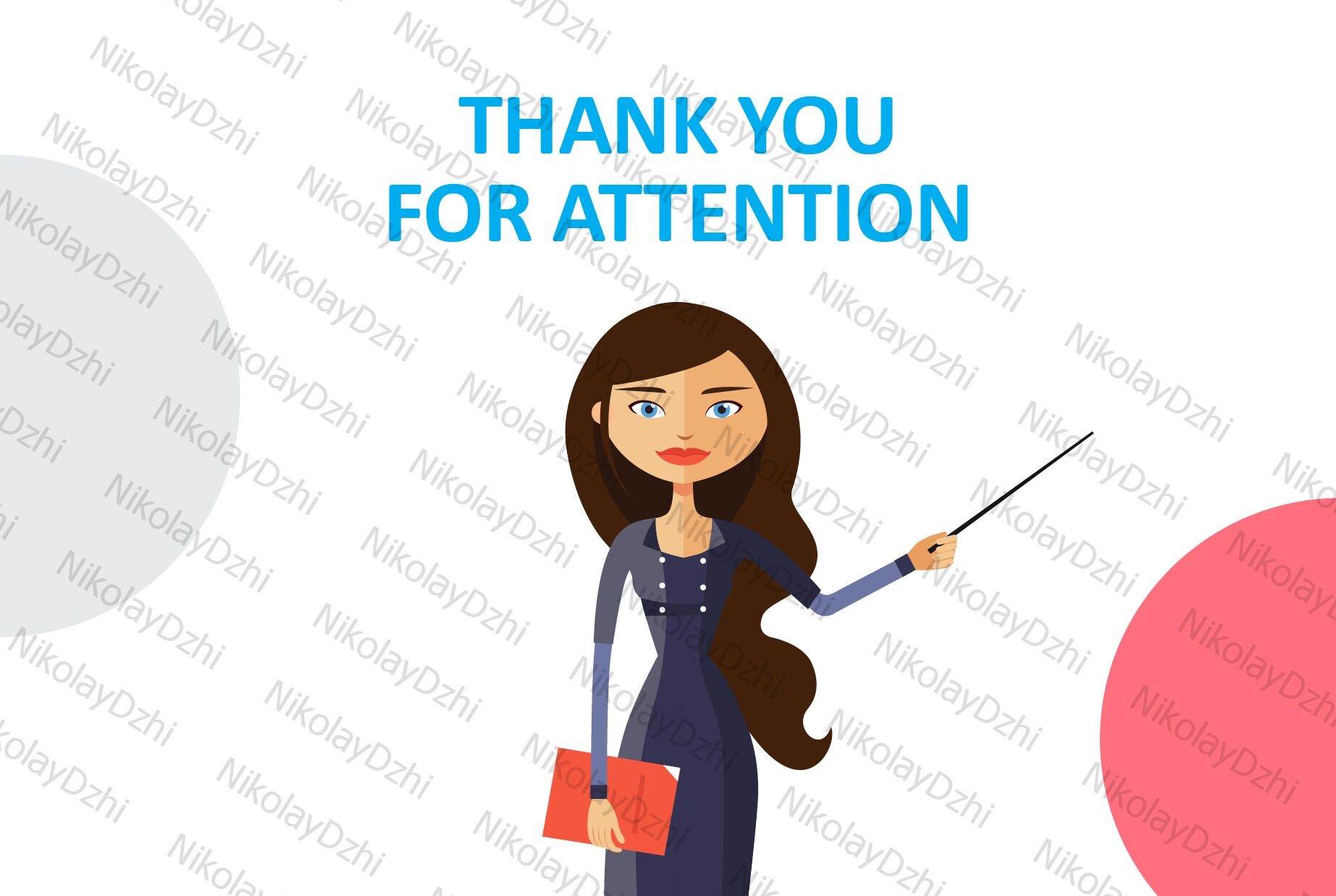 thank you for your attention cartoon