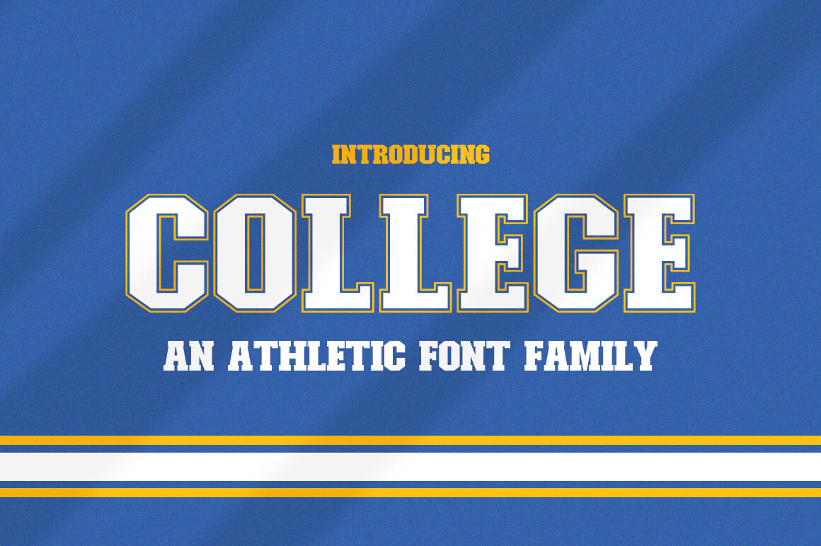 College Font Family By Salt Pepper Designs Thehungryjpeg Com