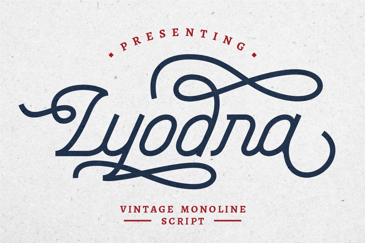 Lyodra Modern Vintage Script By Putracetol Studio Thehungryjpeg Com