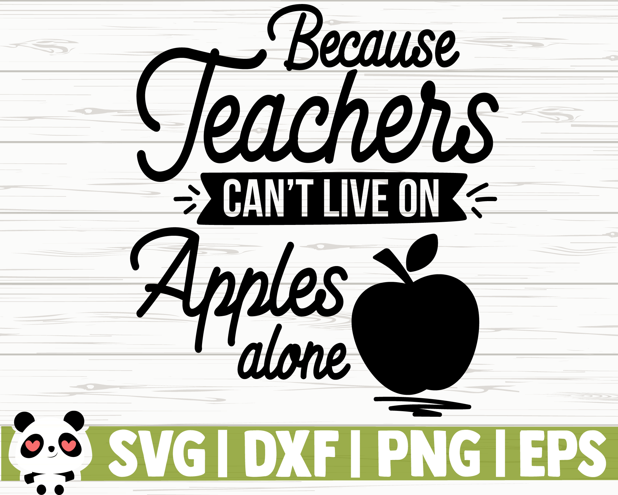 Download Art Collectibles Clip Art Teach Svg Back To School Teacher Svg Silhouette Because Teachers Can T Live On Apples Alone Svg Cut Files Apple Svg Svg For Cricut