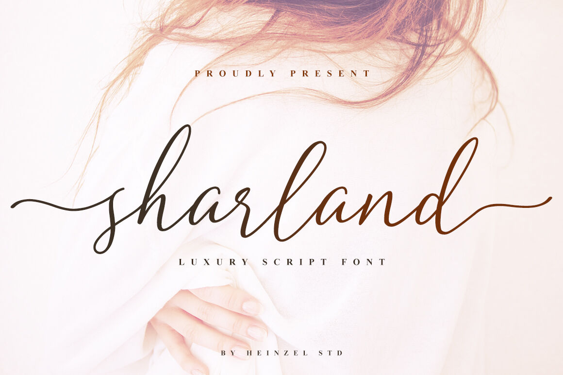 Sharland Luxury Script By Heinzel Std Thehungryjpeg Com