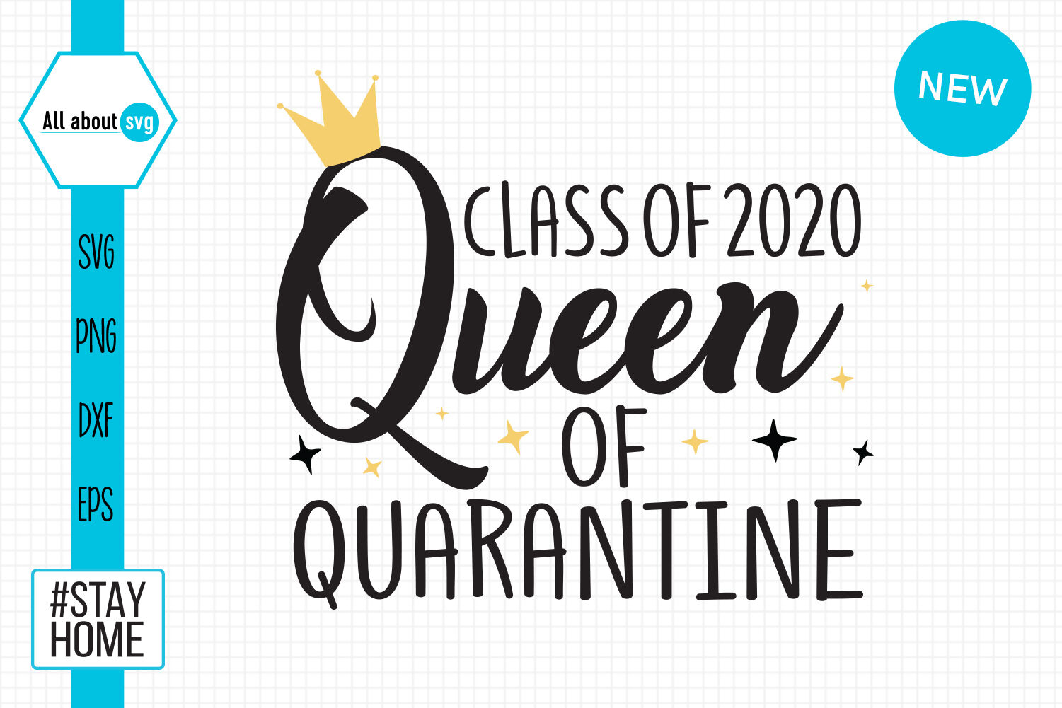Queen Of Quarantine Svg By All About Svg Thehungryjpeg Com