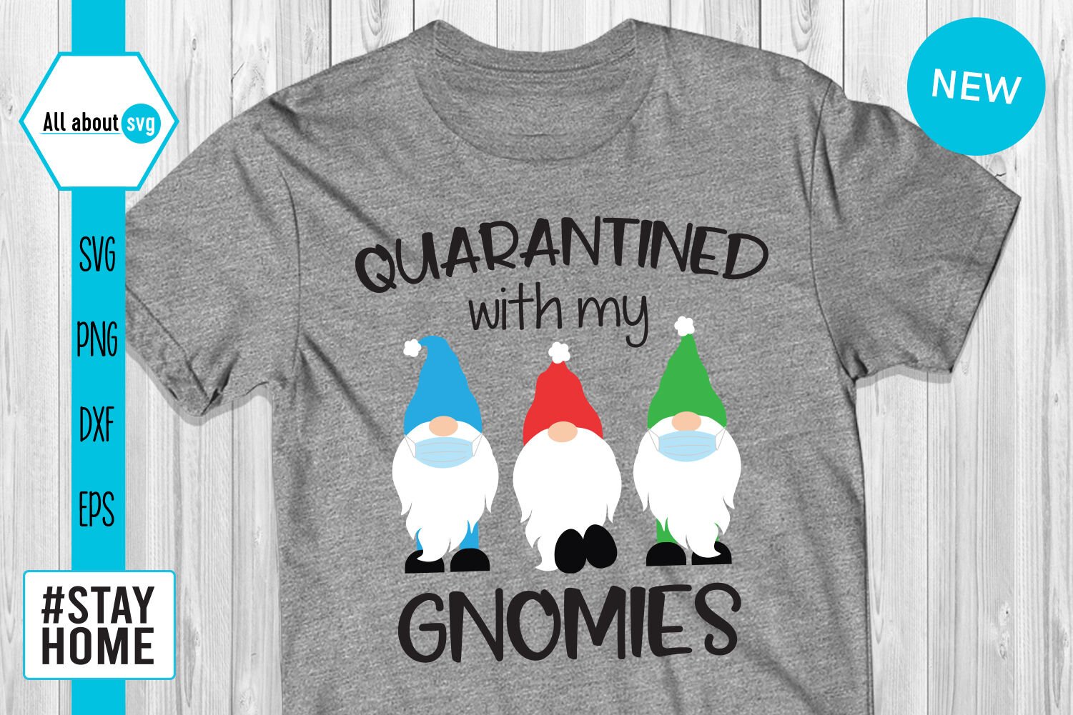 Quarantined With My Gnomies Svg By All About Svg Thehungryjpeg Com