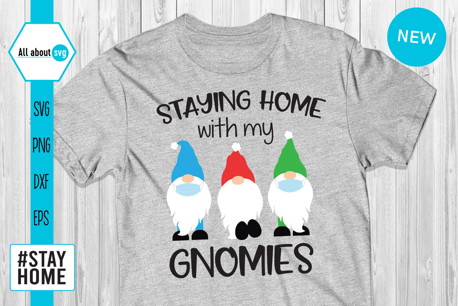 Staying Home With My Gnomies Svg By All About Svg Thehungryjpeg Com