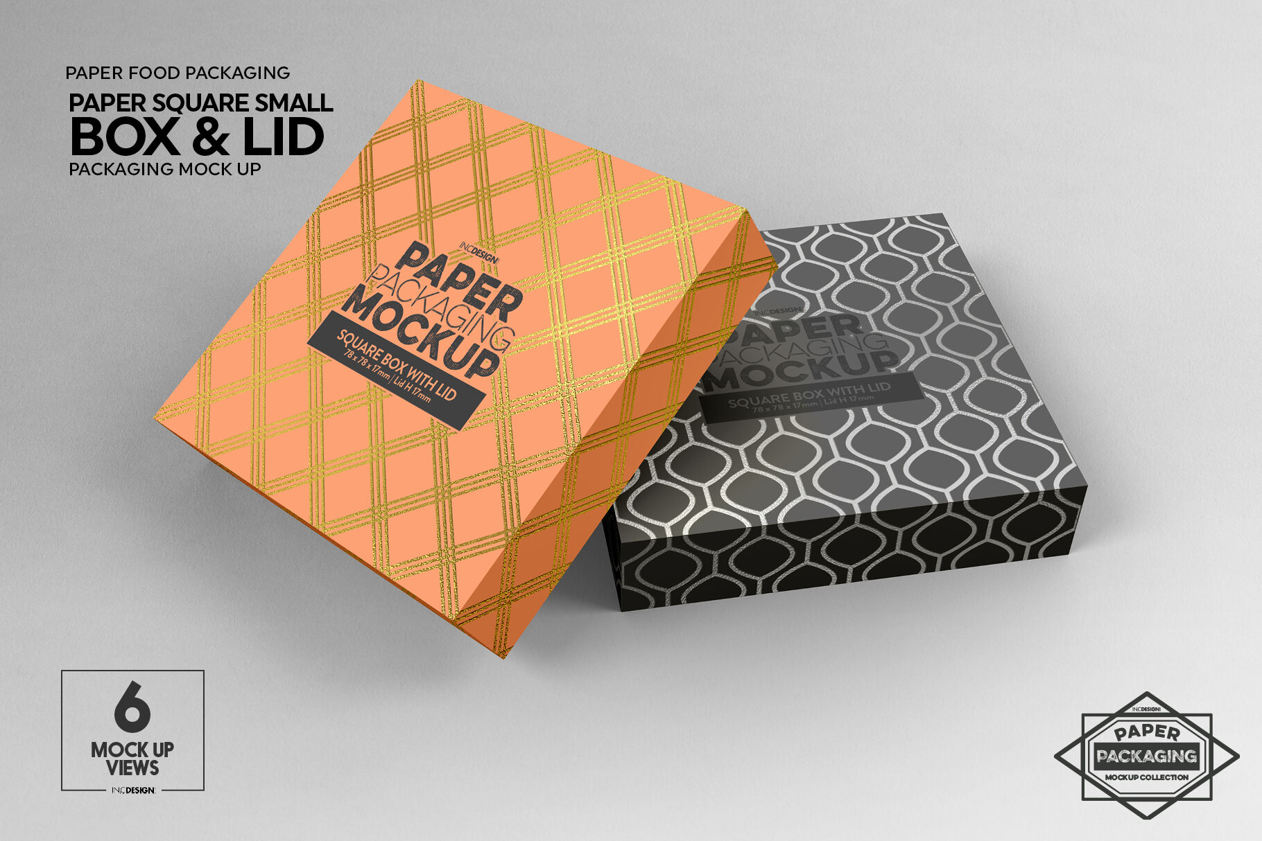 Rolling Paper Box Mockup - Free Mockups | PSD Template ...