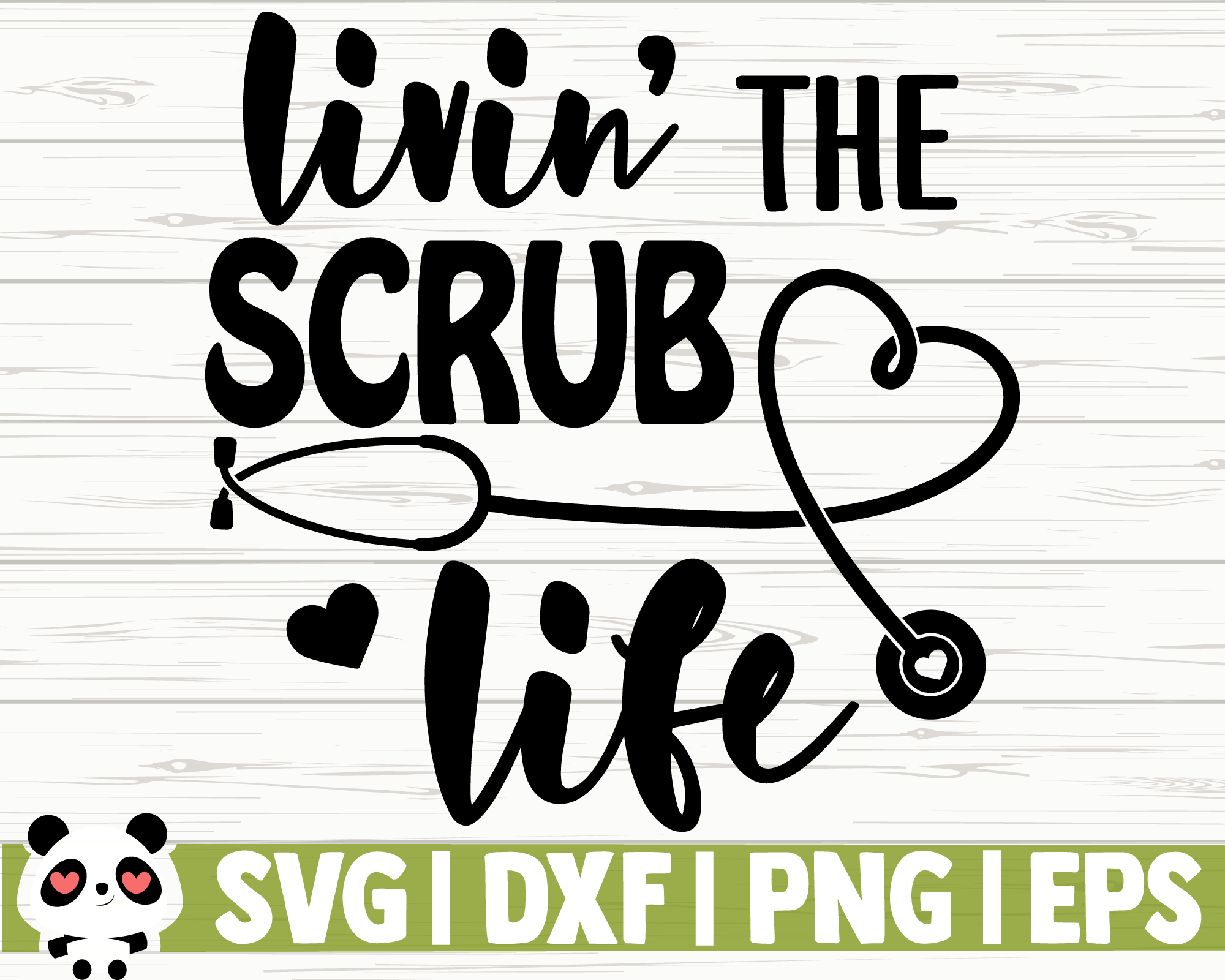 Livin The Scrub Life Nurse  Doctor  Medic Embroidered Sew or Iron on Patch A