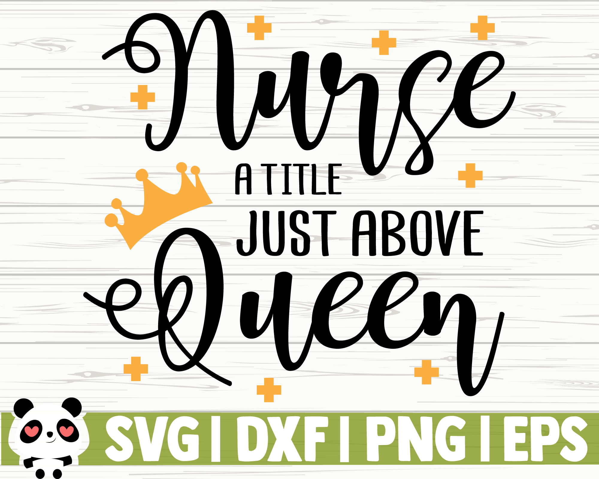 Nurse A Title Just Above Queen By Creativedesignsllc Thehungryjpeg Com