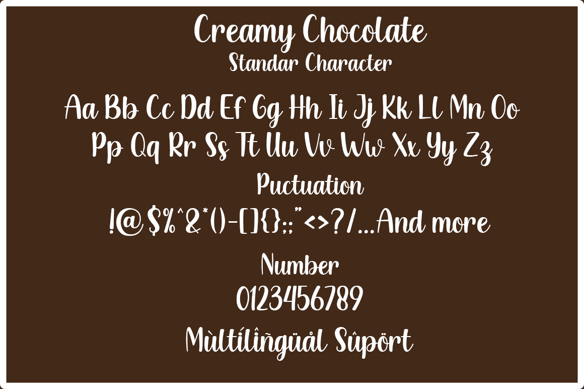Creamy Chocolate By Manjalistudio Thehungryjpeg Com