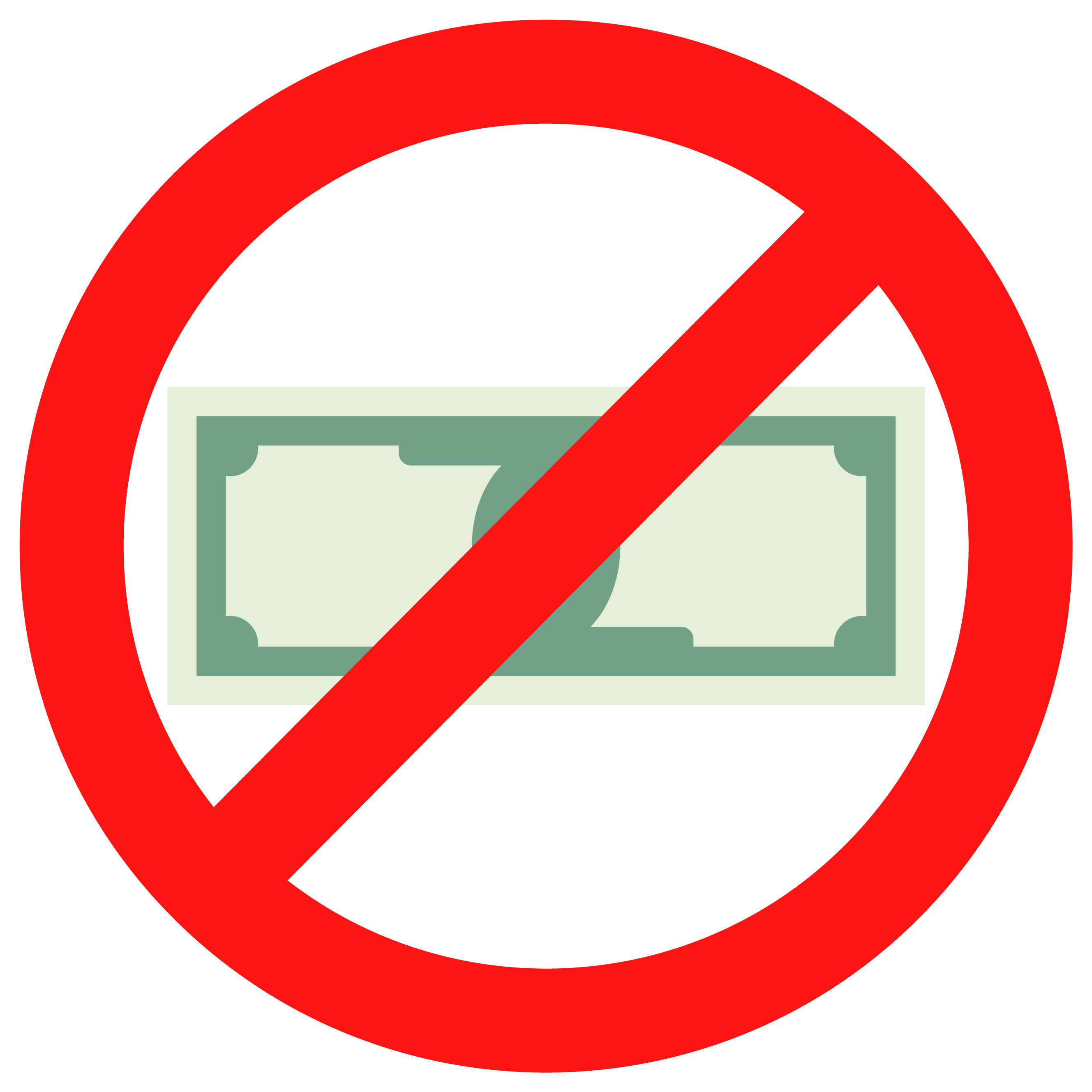 Prohibition of cash By 09910190 | TheHungryJPEG