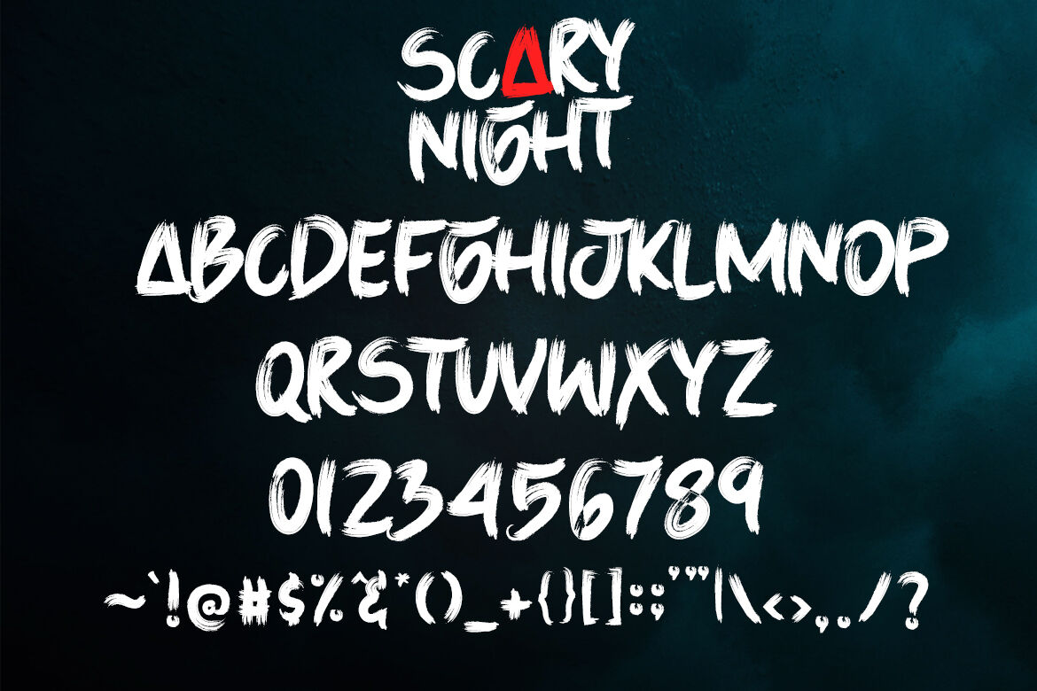 Scary Night By Dmletter31 Thehungryjpeg Com