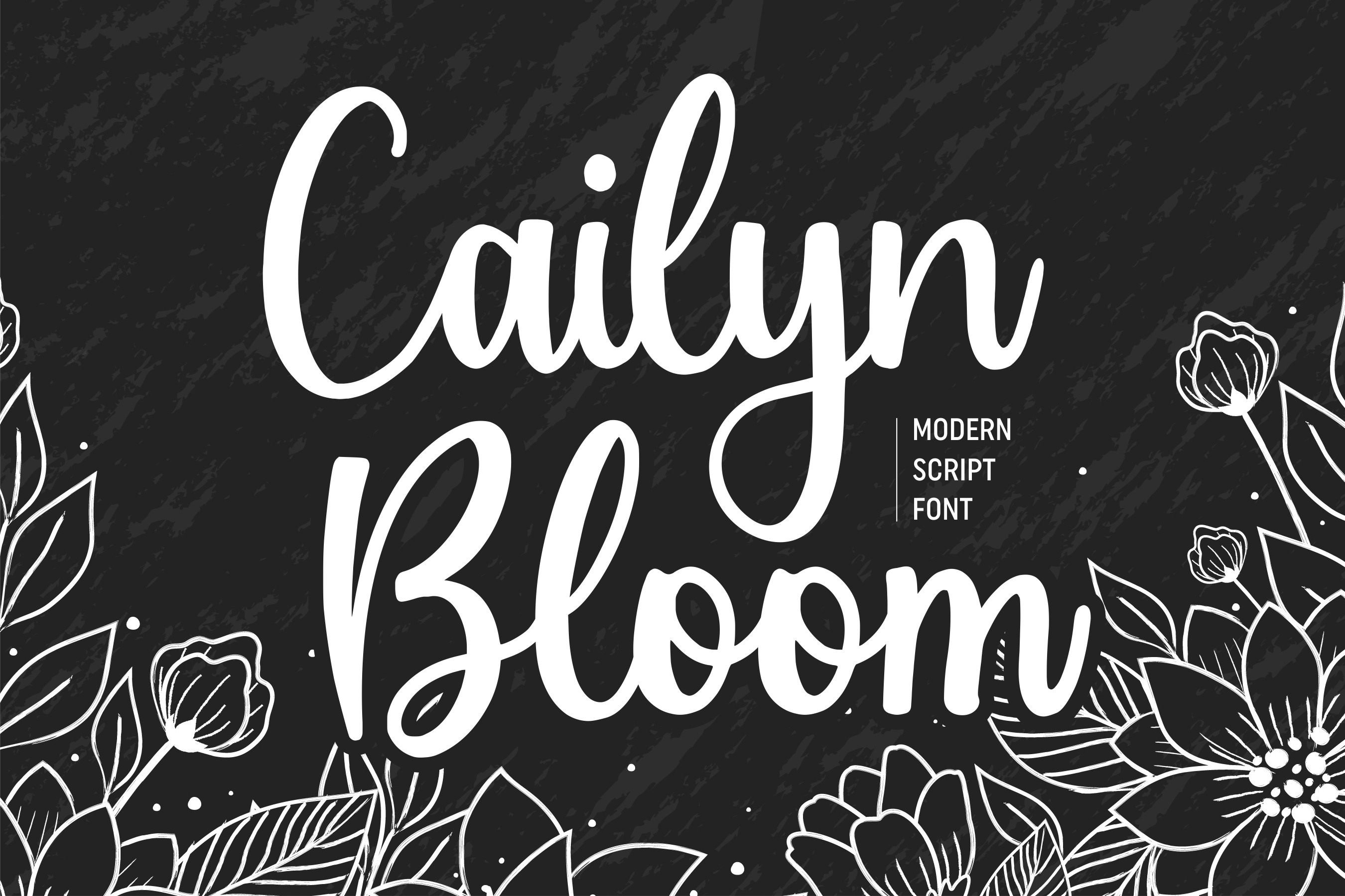 Cailyn Bloom Modern Script Font By Balpirick Studio Thehungryjpeg Com