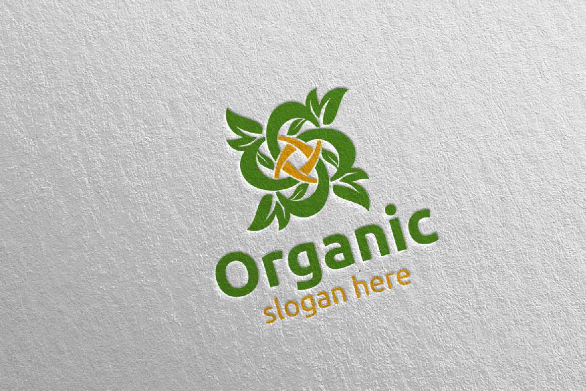 Infinity Natural and Organic Logo design template 2 By denayunethj ...