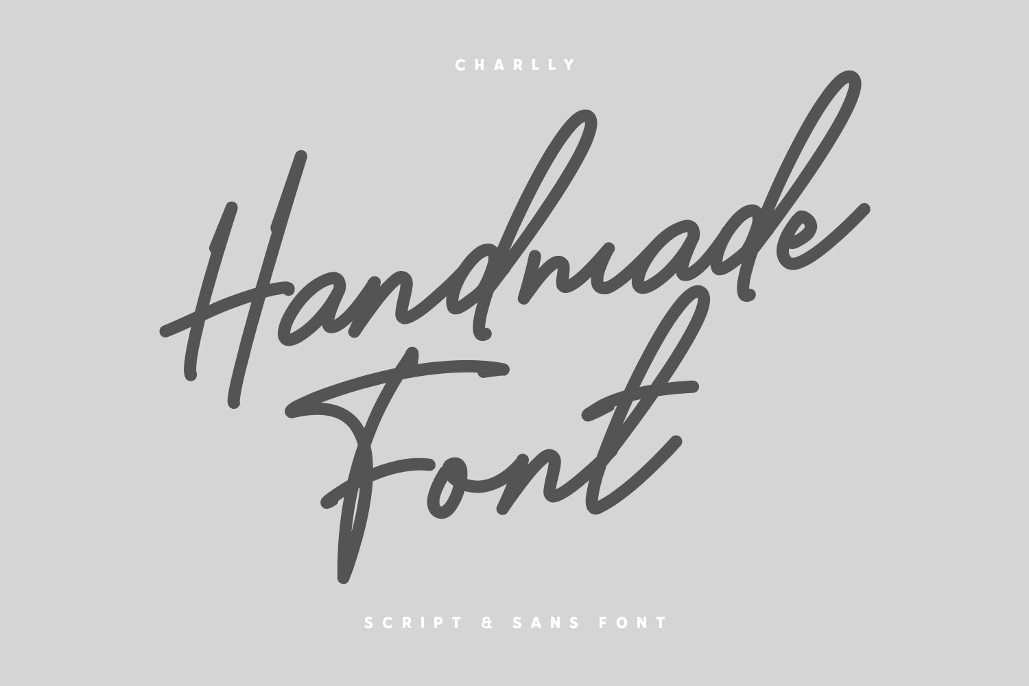 Charlly Font Duo By Maulana Creative | TheHungryJPEG