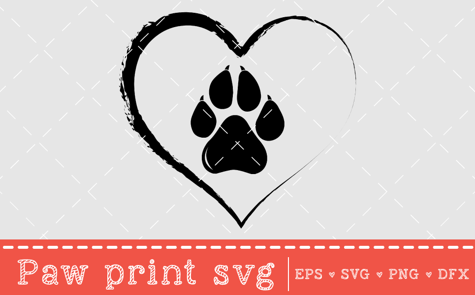 Download Cricut Paw Print Svg Free PSD Mockup Templates