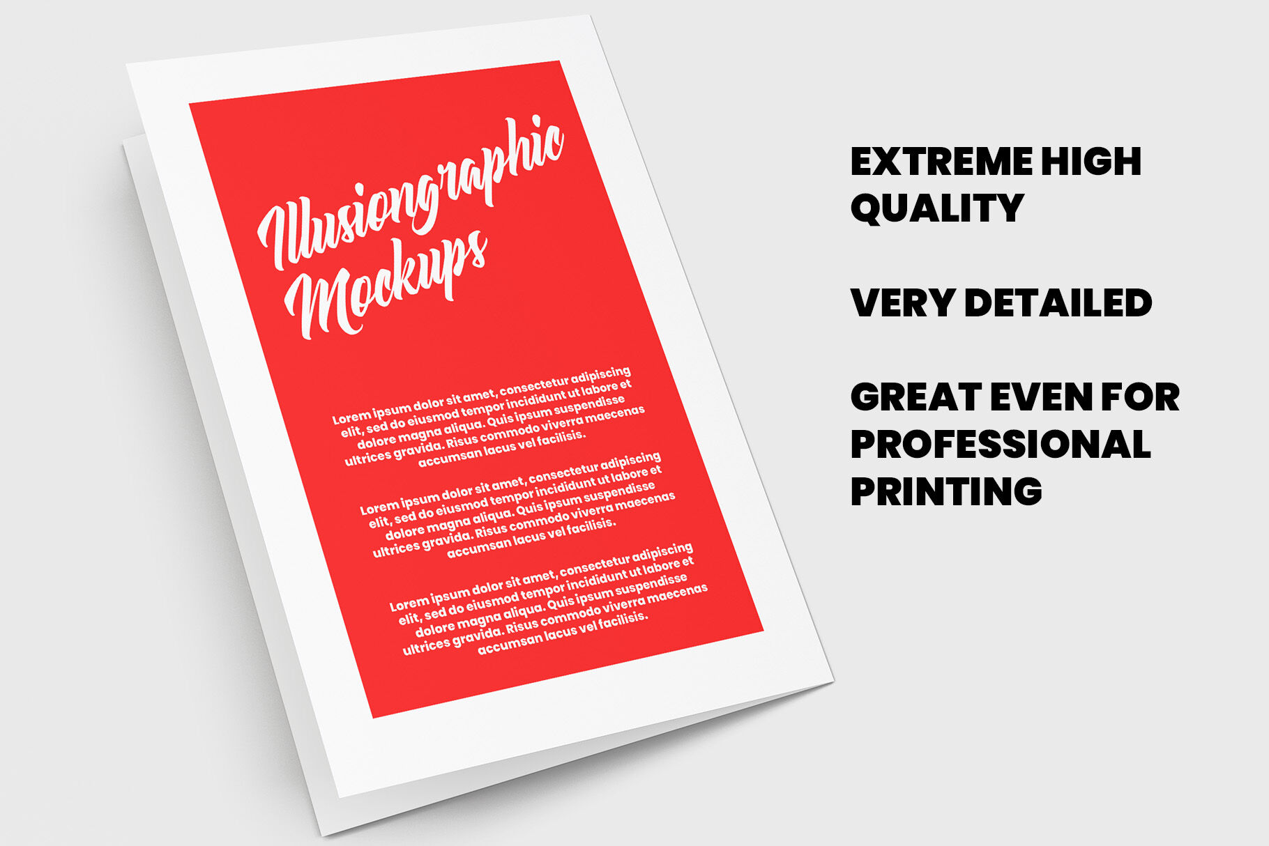 Brochure Free Psd Mockup