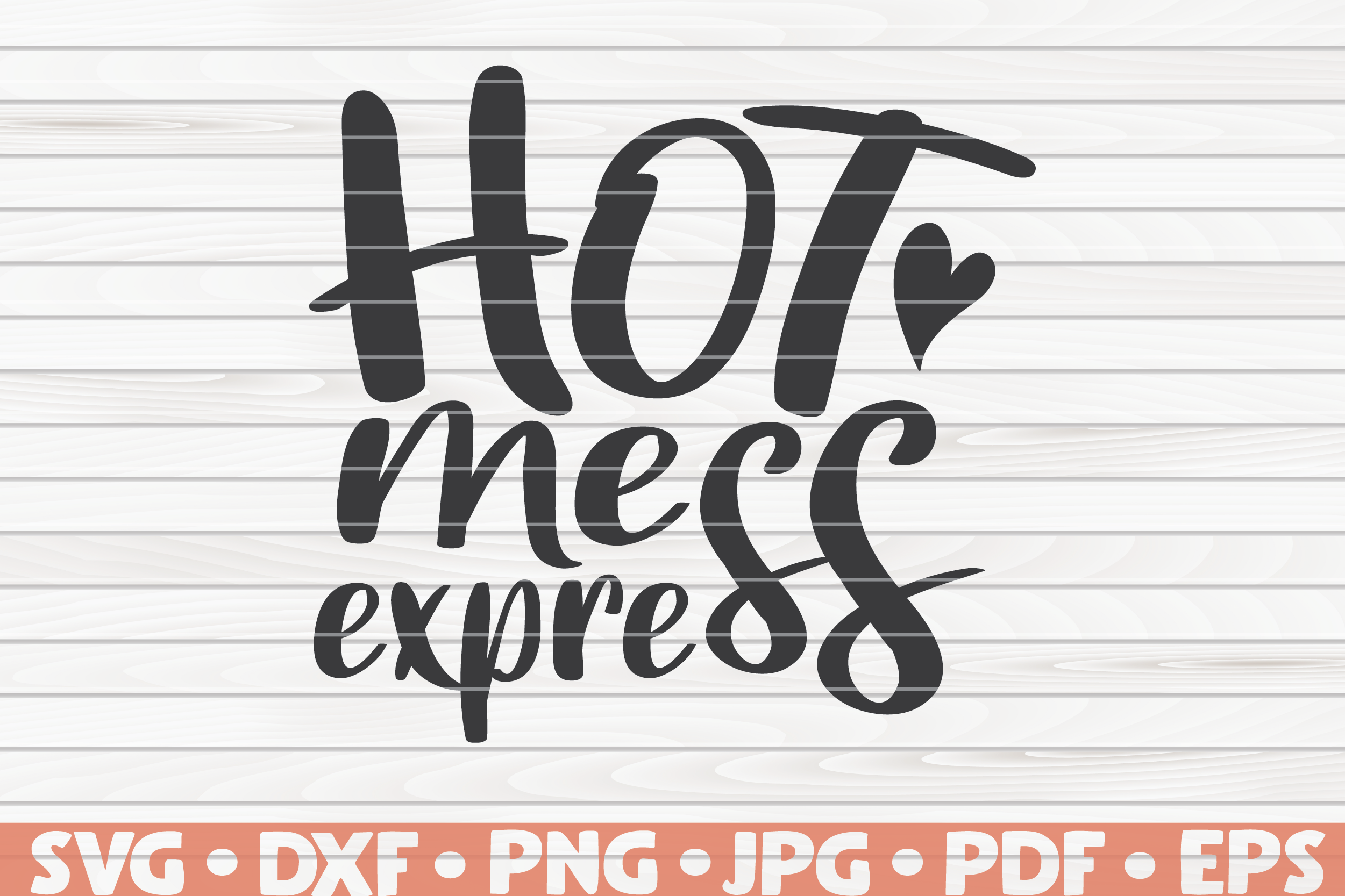 Hot Mess Express SVG PDF DXF.