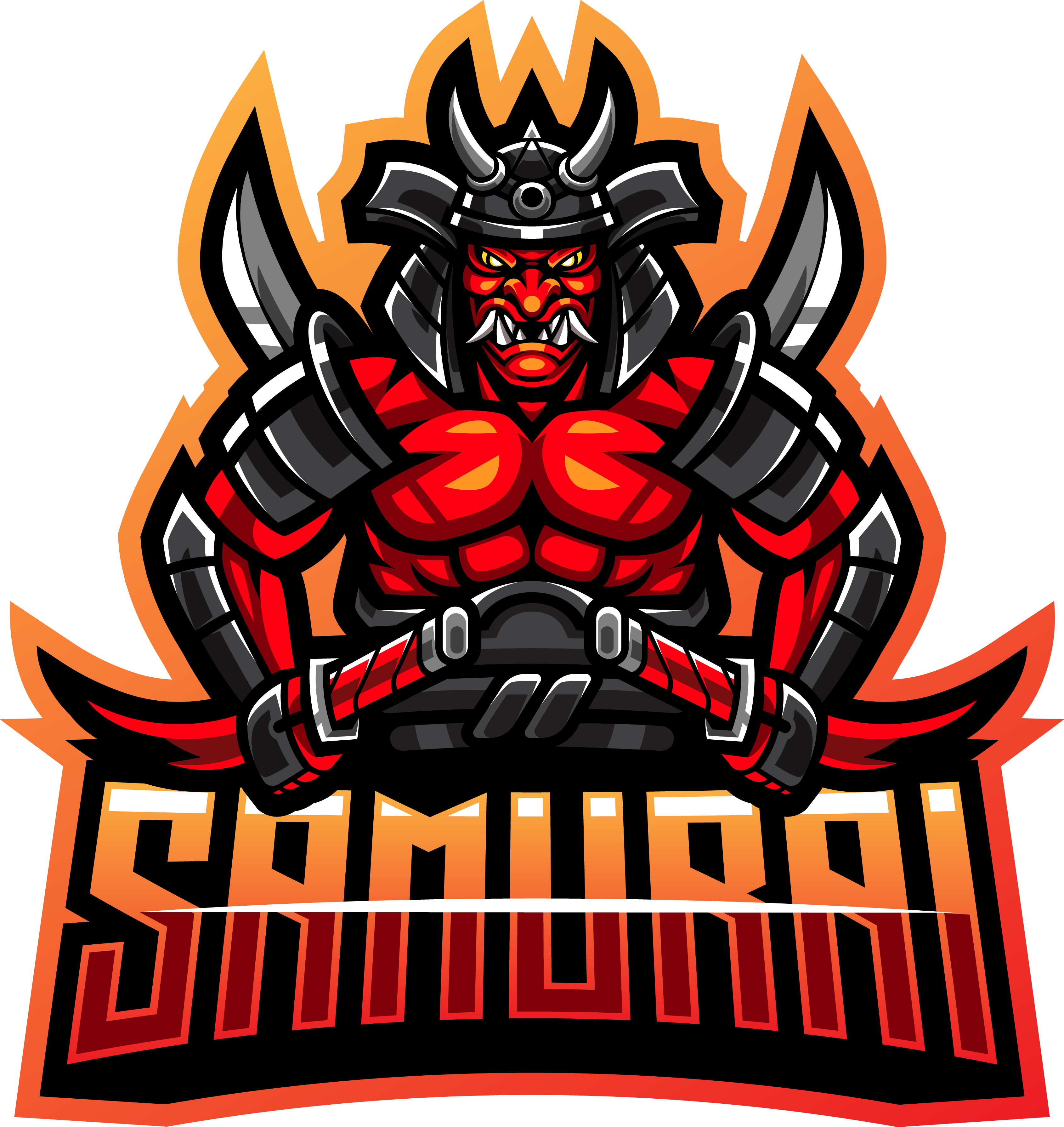Samurai Warrior Logo