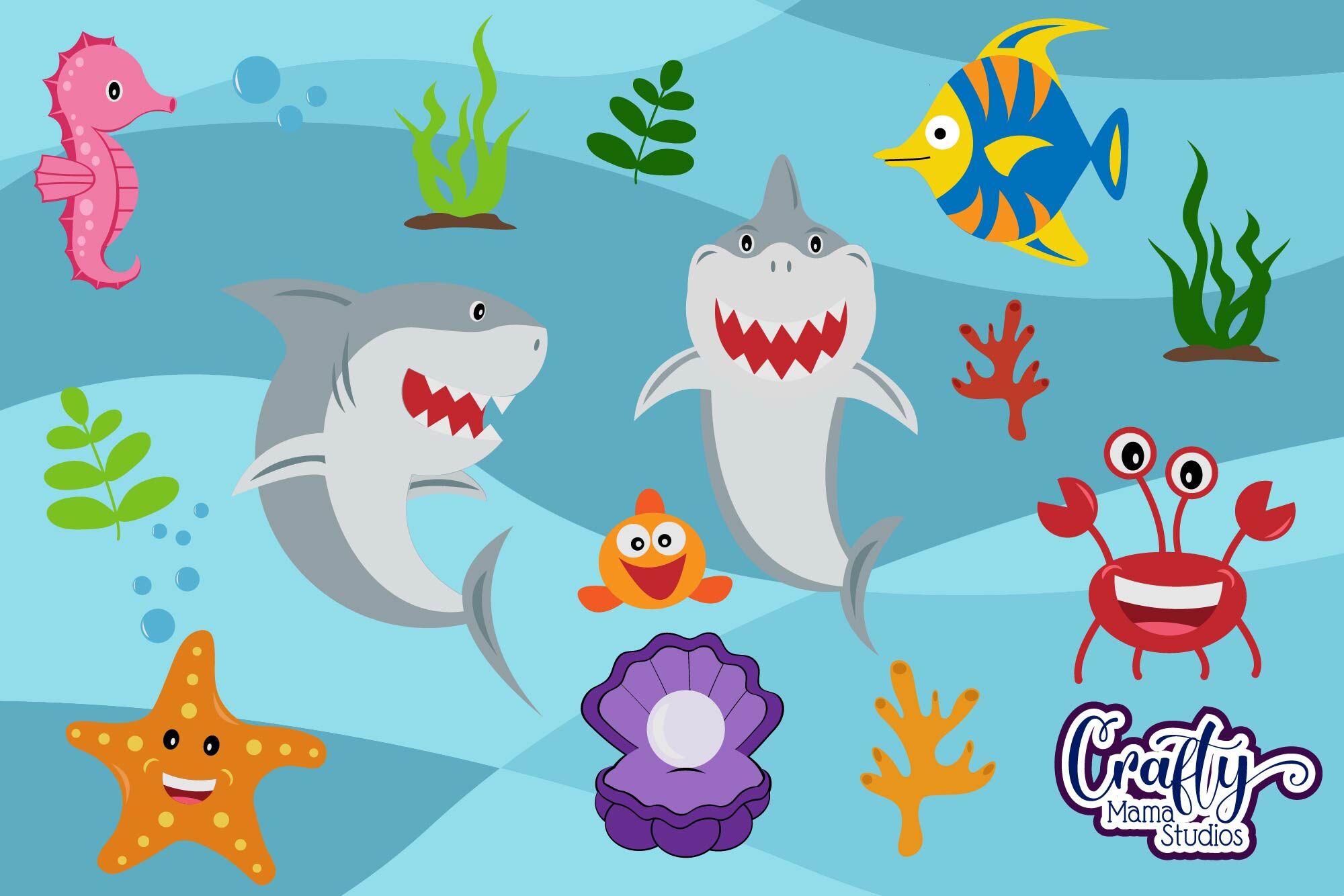 Free Free 210 Baby Shark Svg Images SVG PNG EPS DXF File