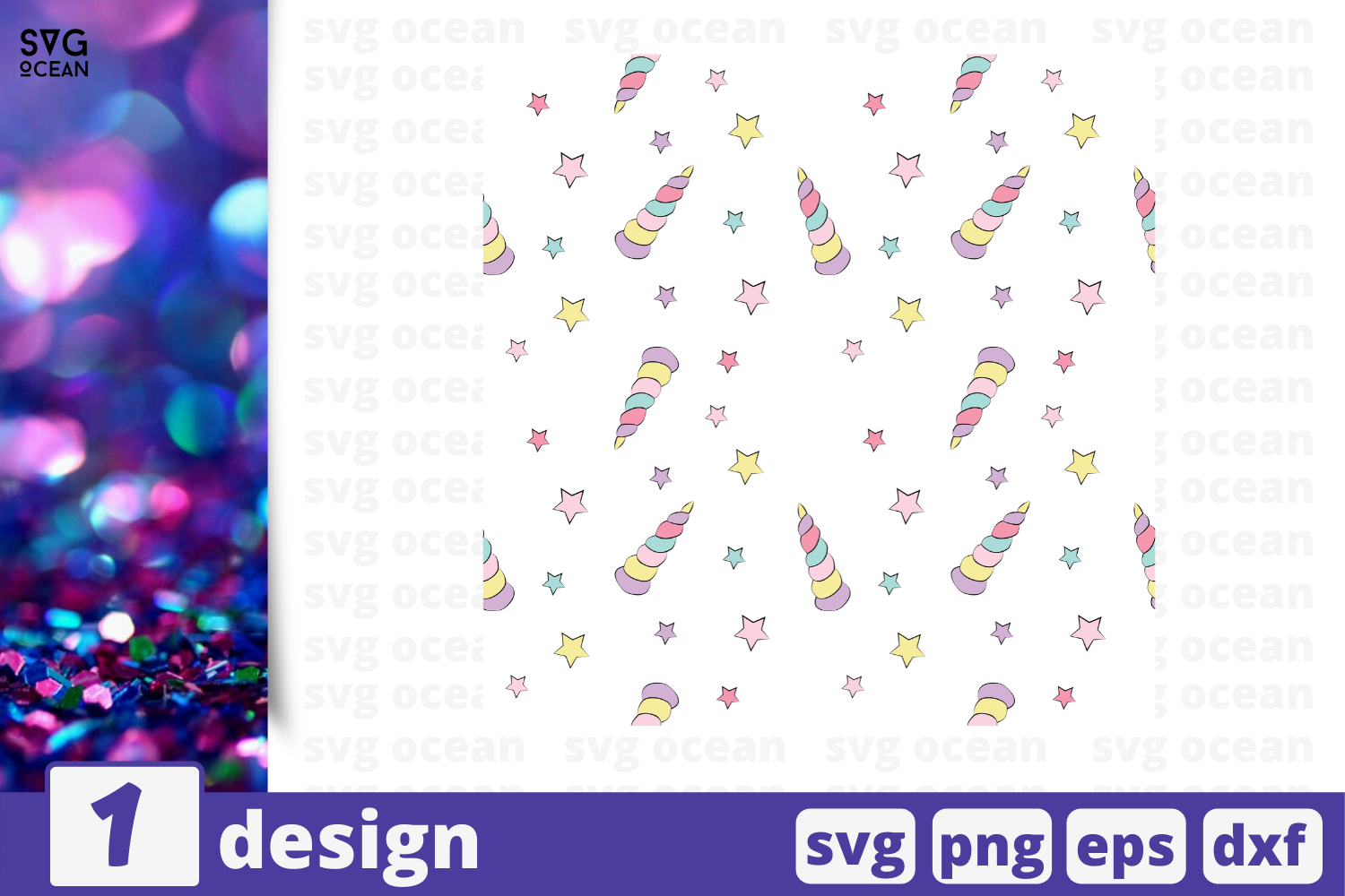 Download 1 Unicorn Horn Svg Pattern Magic Cricut Svg By Svgocean Thehungryjpeg Com