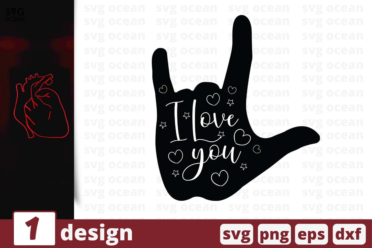 Download Free Svg Design Files Asl I Love You Svg