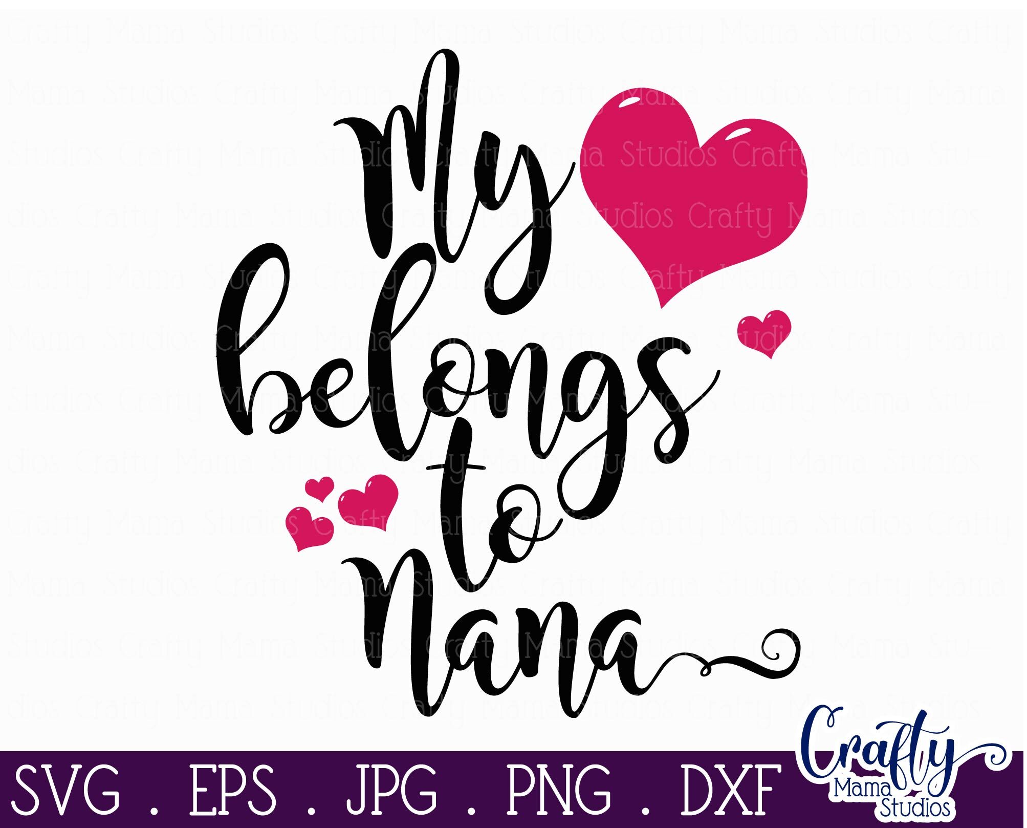 Free Free Heart Nana Svg 351 SVG PNG EPS DXF File