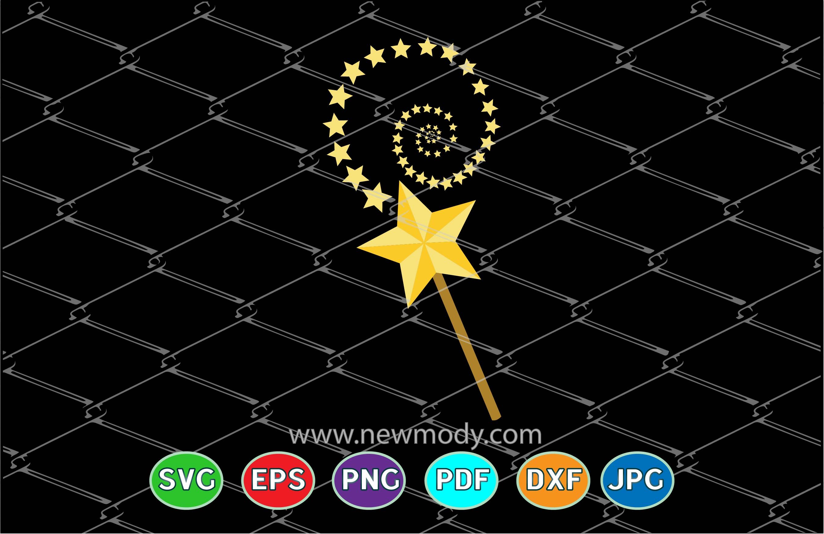 Free Free 192 Wand Svg Fairy Godmother Svg SVG PNG EPS DXF File