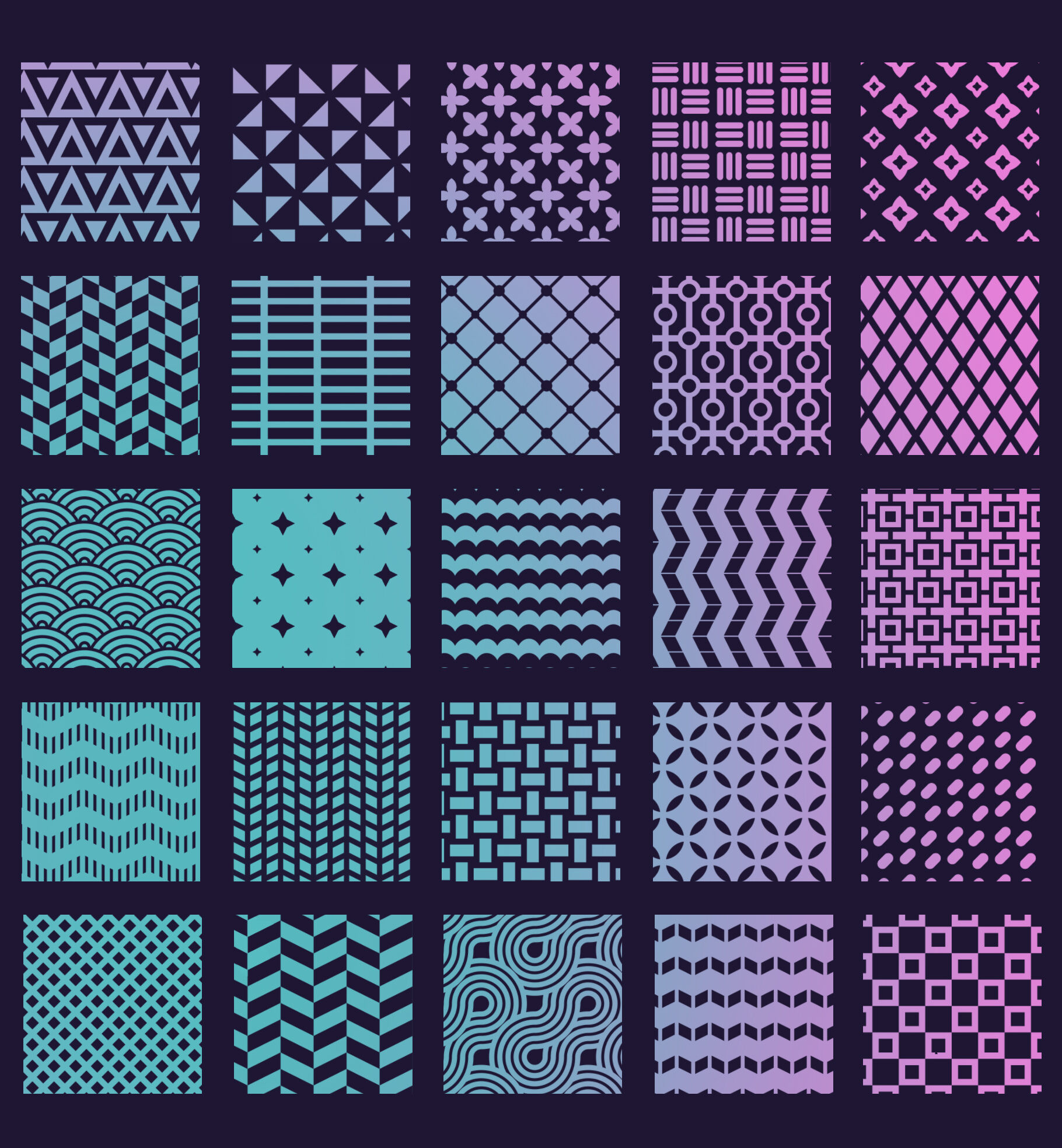 free procreate pattern brushes