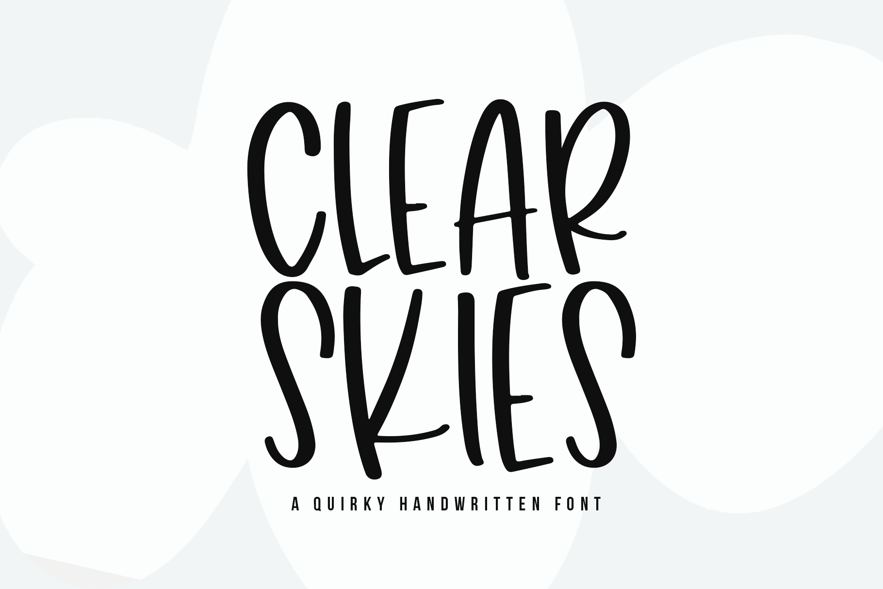 Clear Skies Fun Handwritten Font By Ka Designs Thehungryjpeg Com