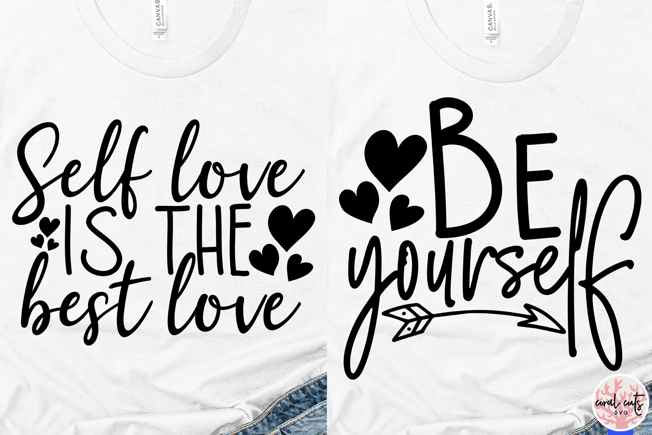 Self Love Quote Bundle Svg Eps Dxf Png By Coralcuts Thehungryjpeg Com