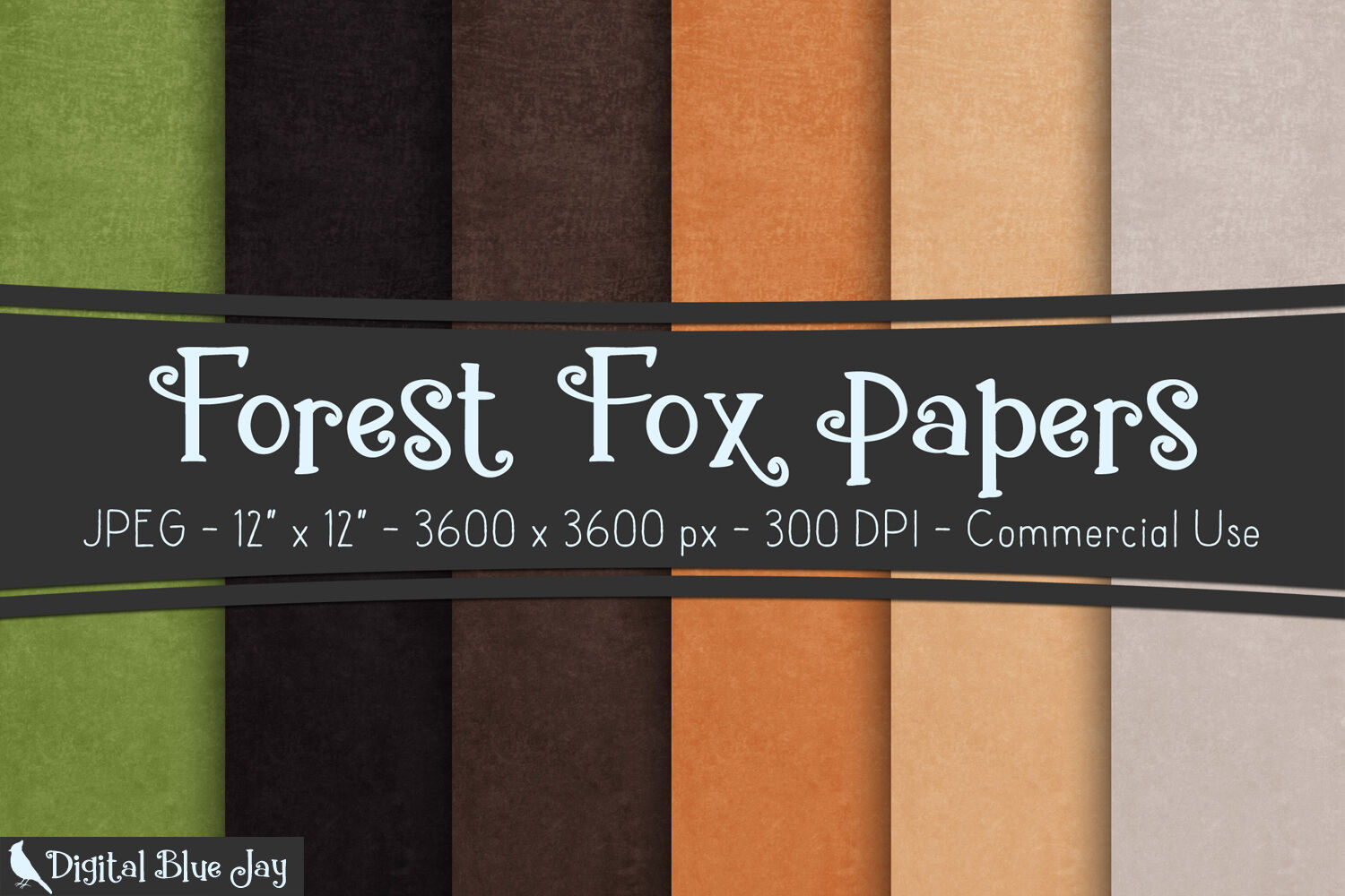 Forest Fox By Digital Blue Jay Thehungryjpeg Com