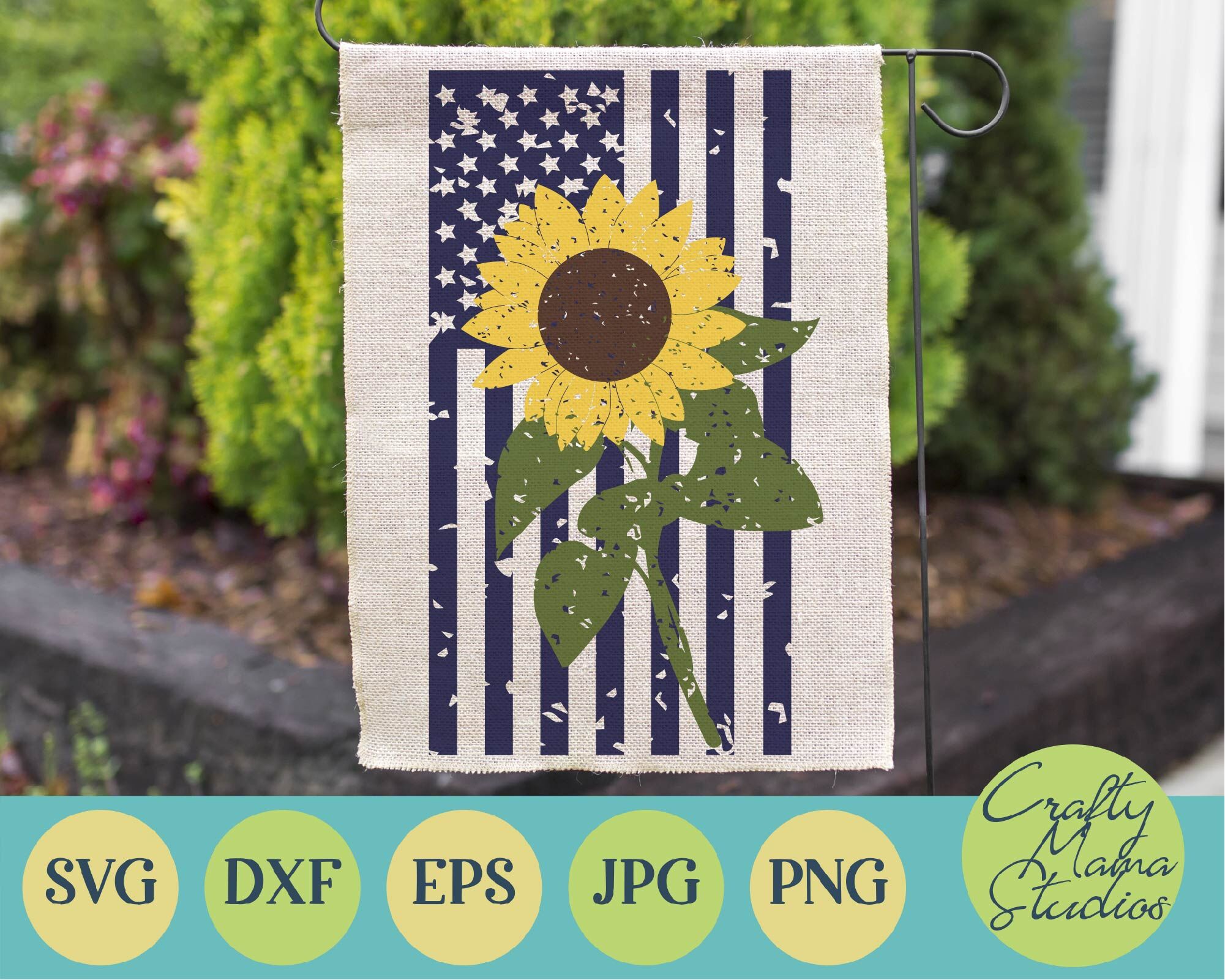 Free Free Sunflower American Flag Svg Free 533 SVG PNG EPS DXF File