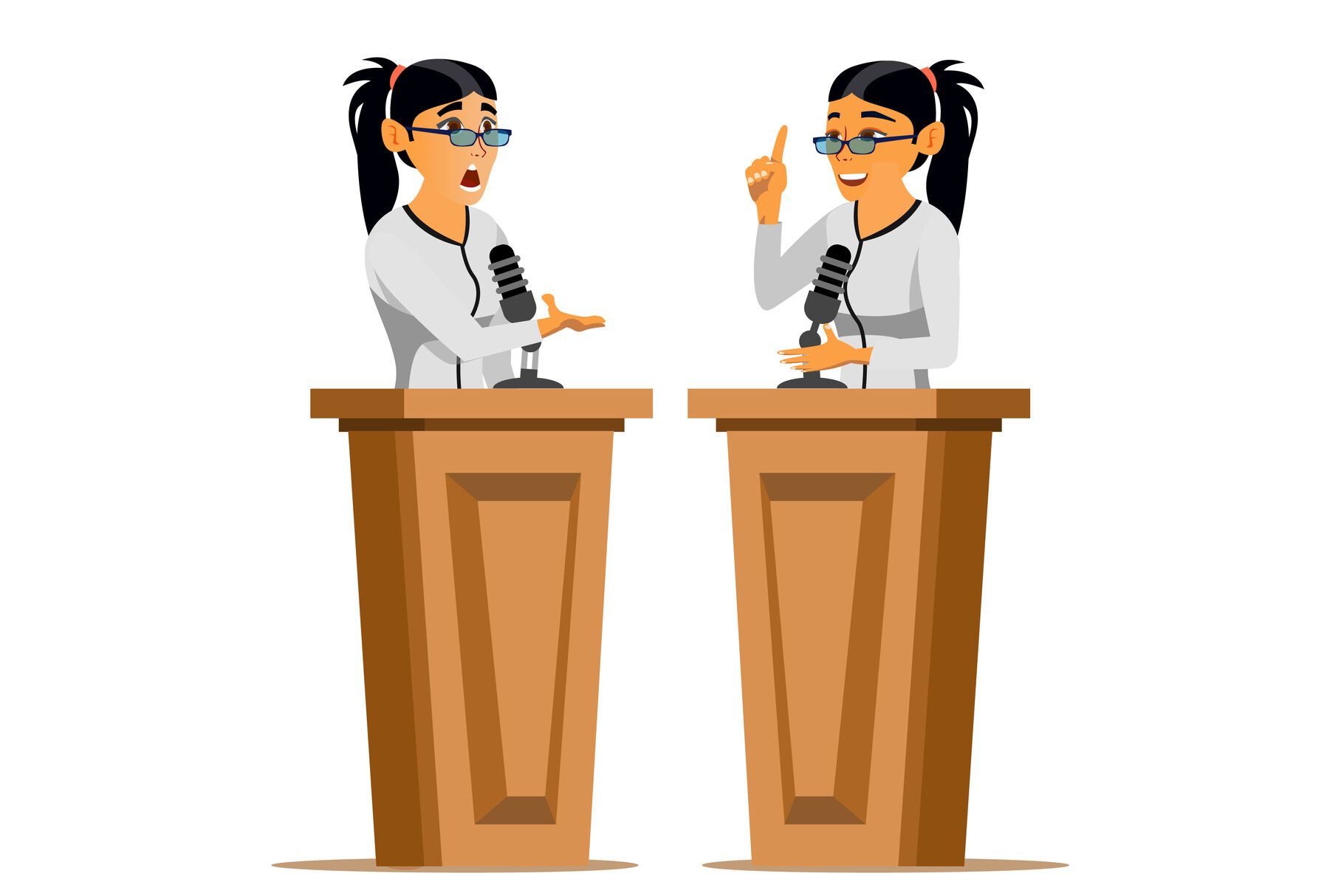 female politician clipart