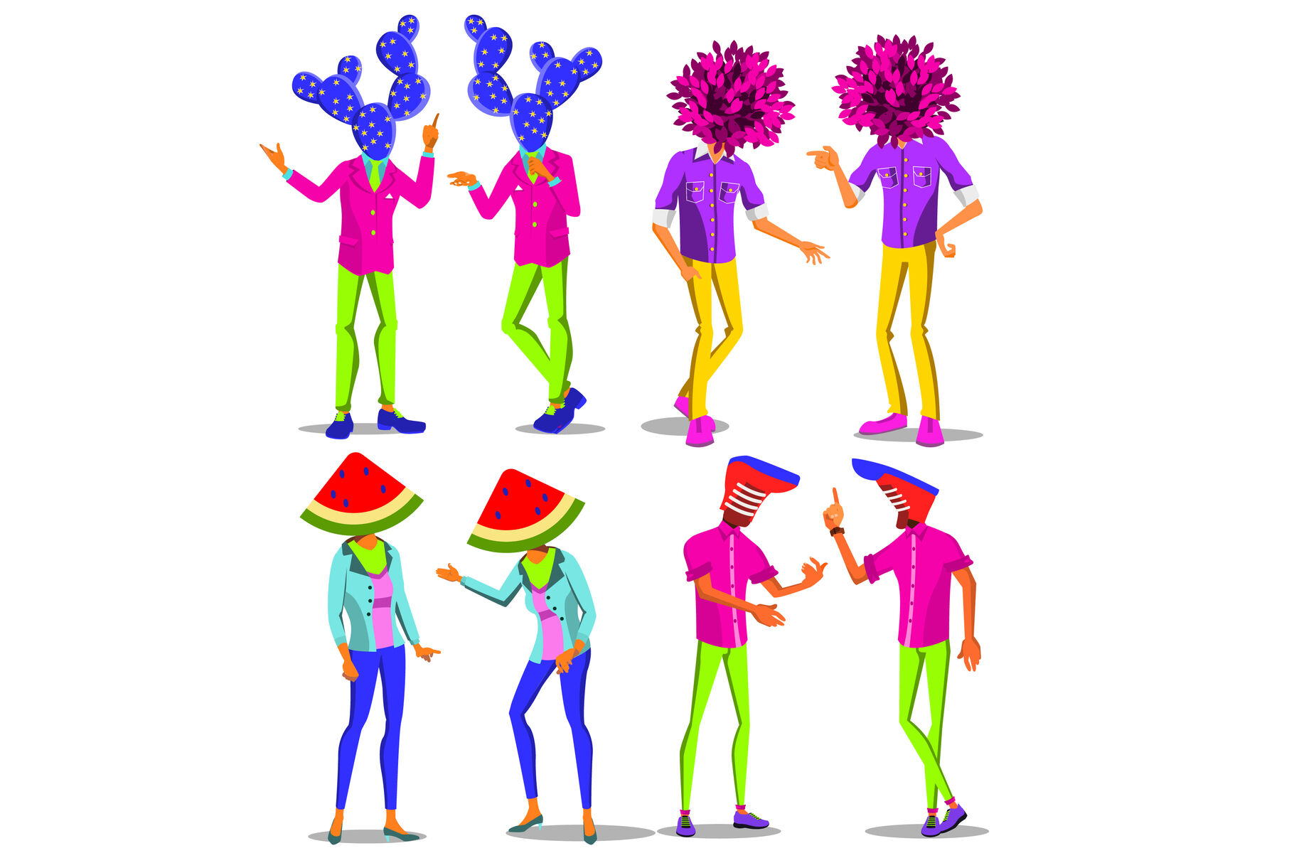 Minimal Surrealism Vector Creative Person Surreal People Retro