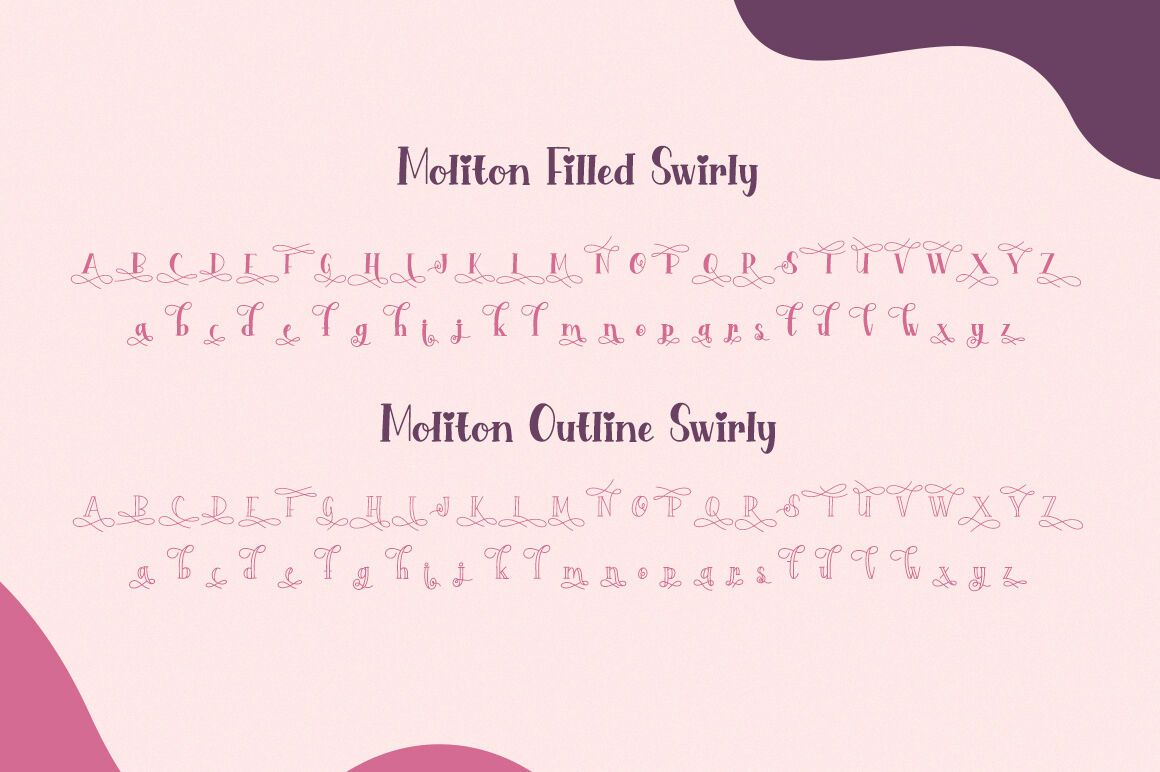 Moliton Serif Font Duo By Salt Pepper Designs Thehungryjpeg Com