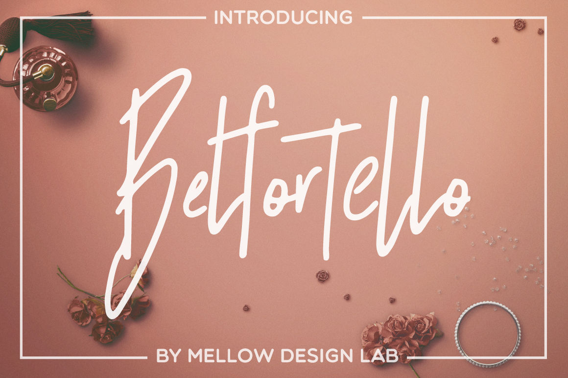 Belfortello Script By Mellow Design Lab Thehungryjpeg Com